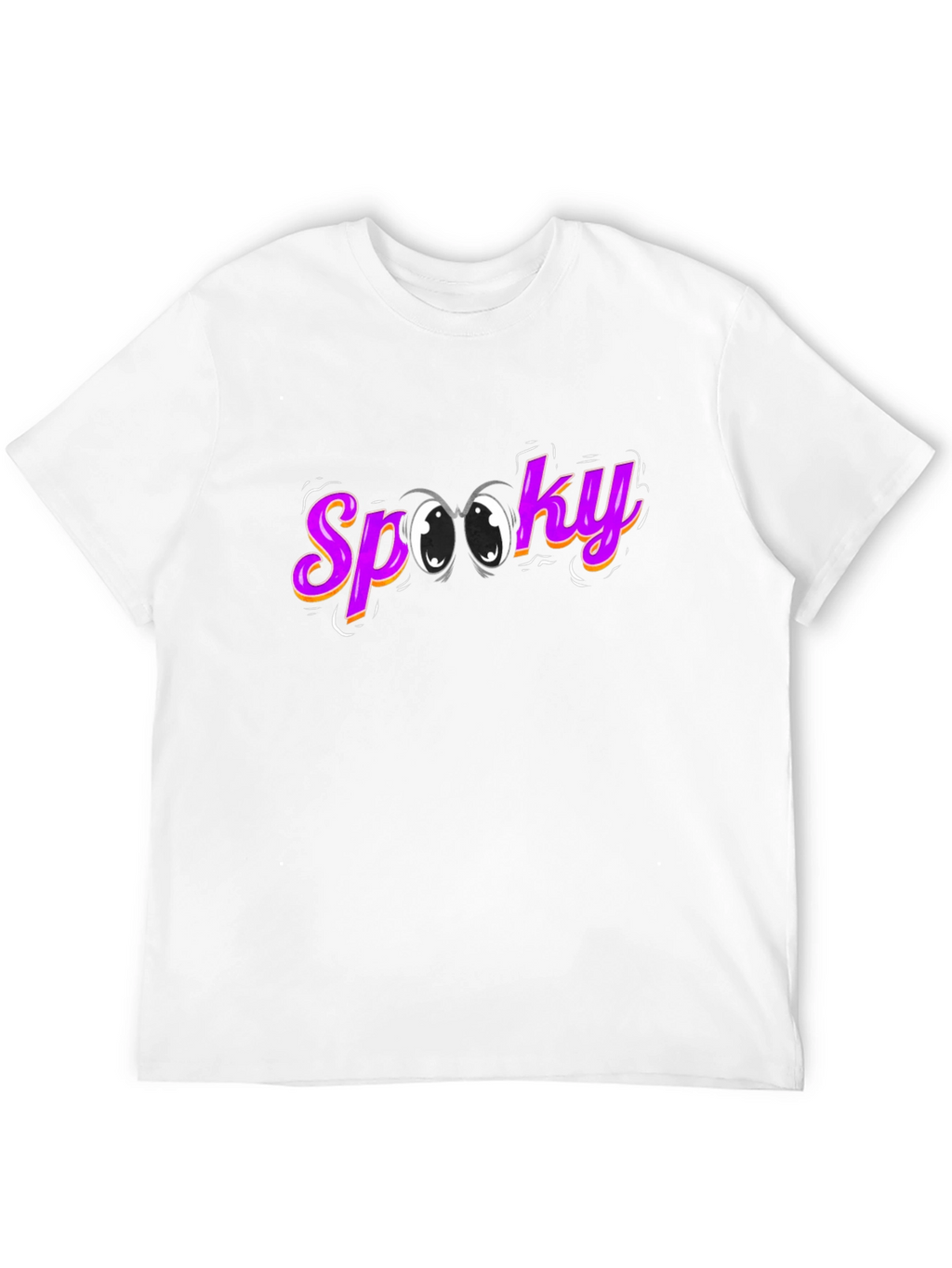 Spooky Eyes Graphic Tee - Halloween Style!
