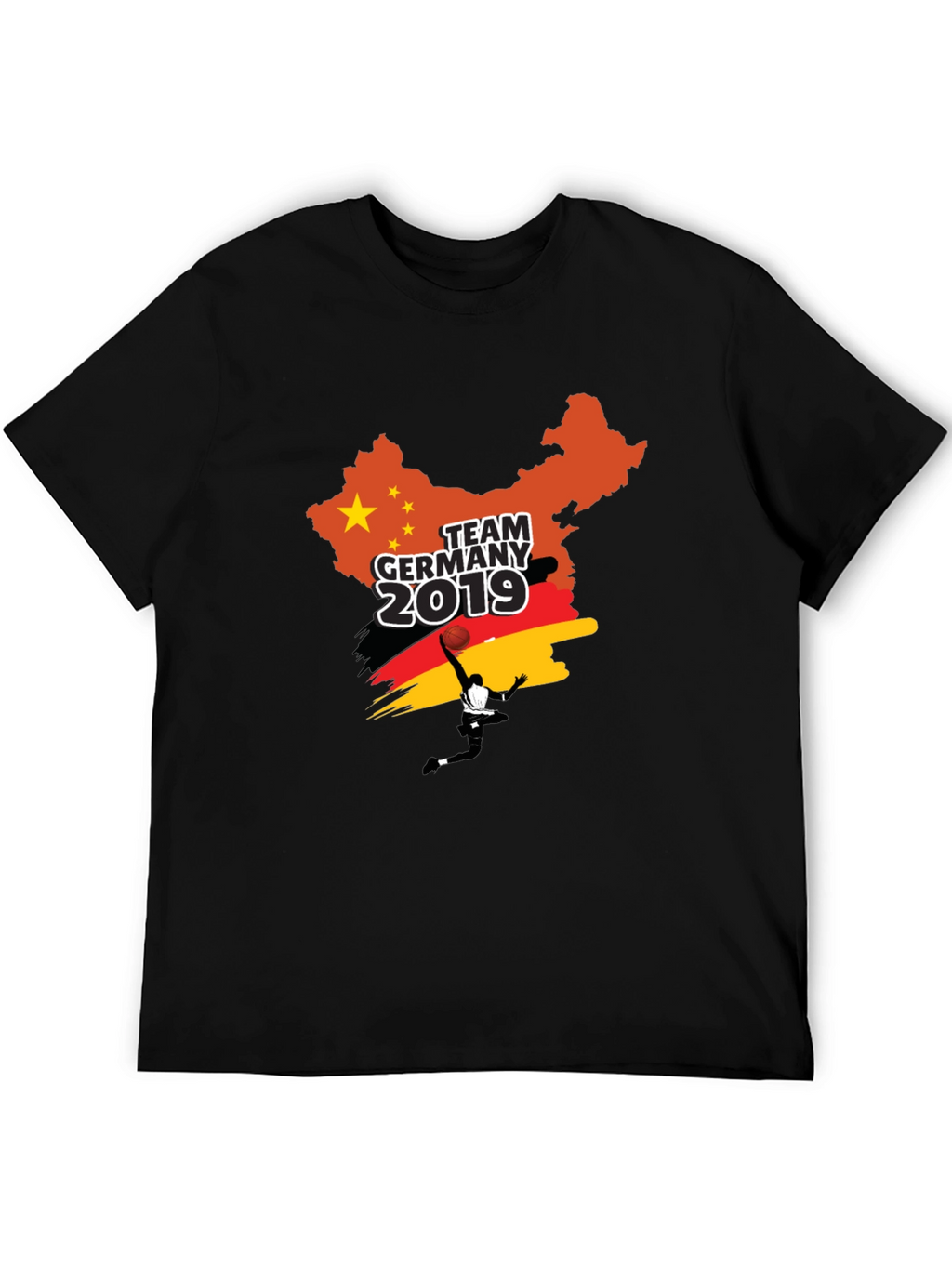 Team Germany 2019 Basketball Graphic T-Shirt