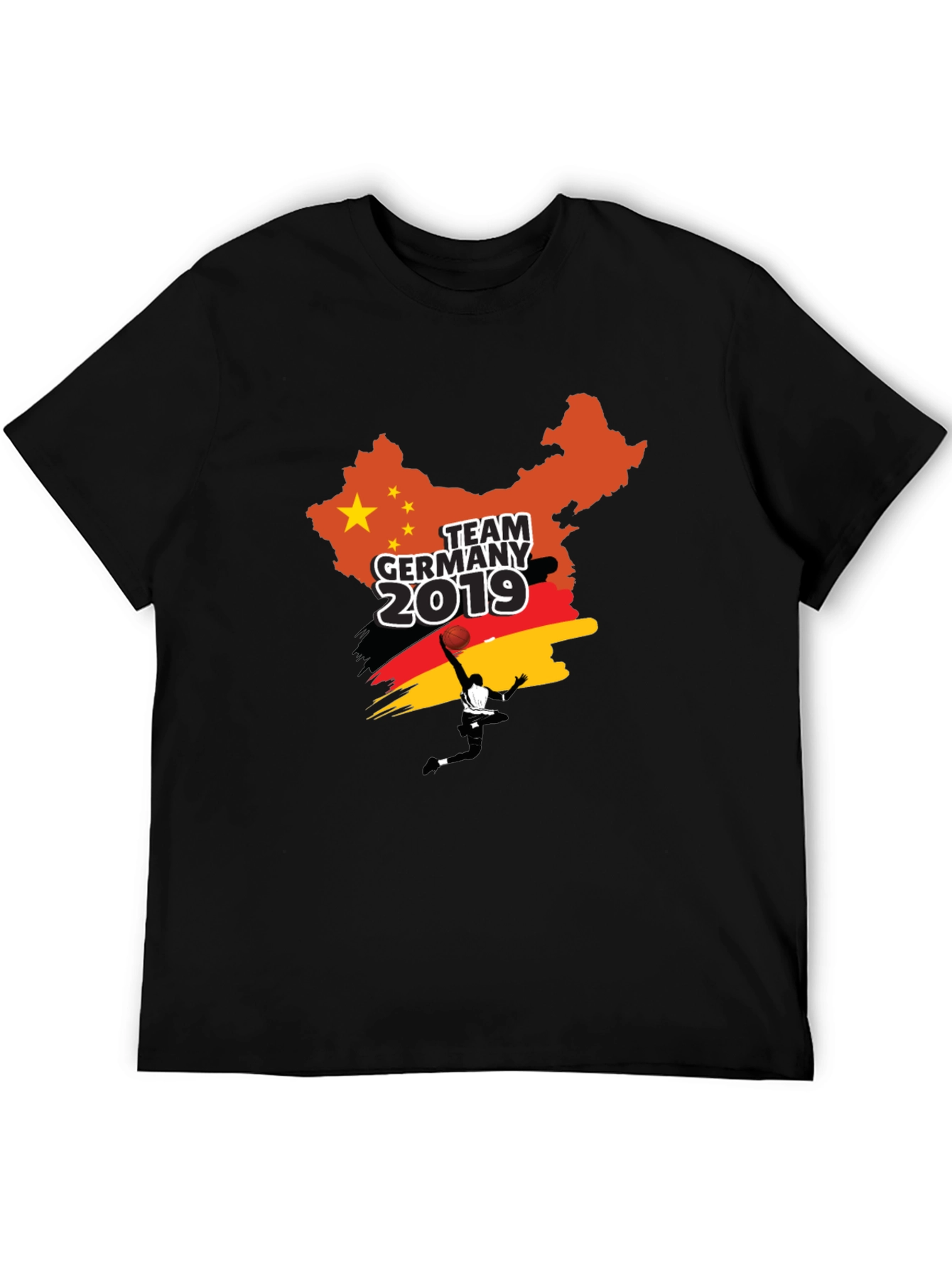 Team Germany 2019 Basketball Graphic T-Shirt