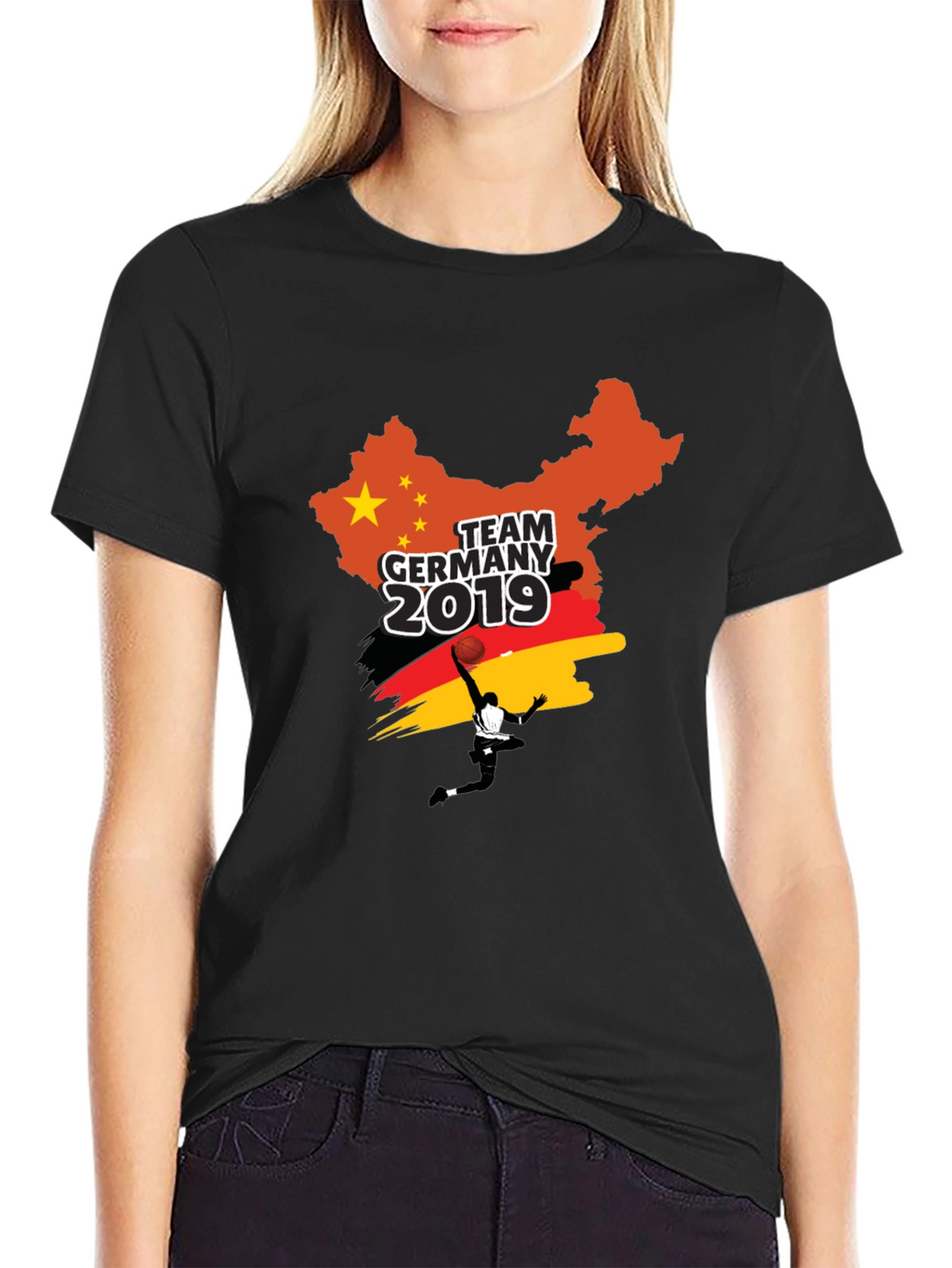Team Germany 2019 Basketball Graphic T-Shirt
