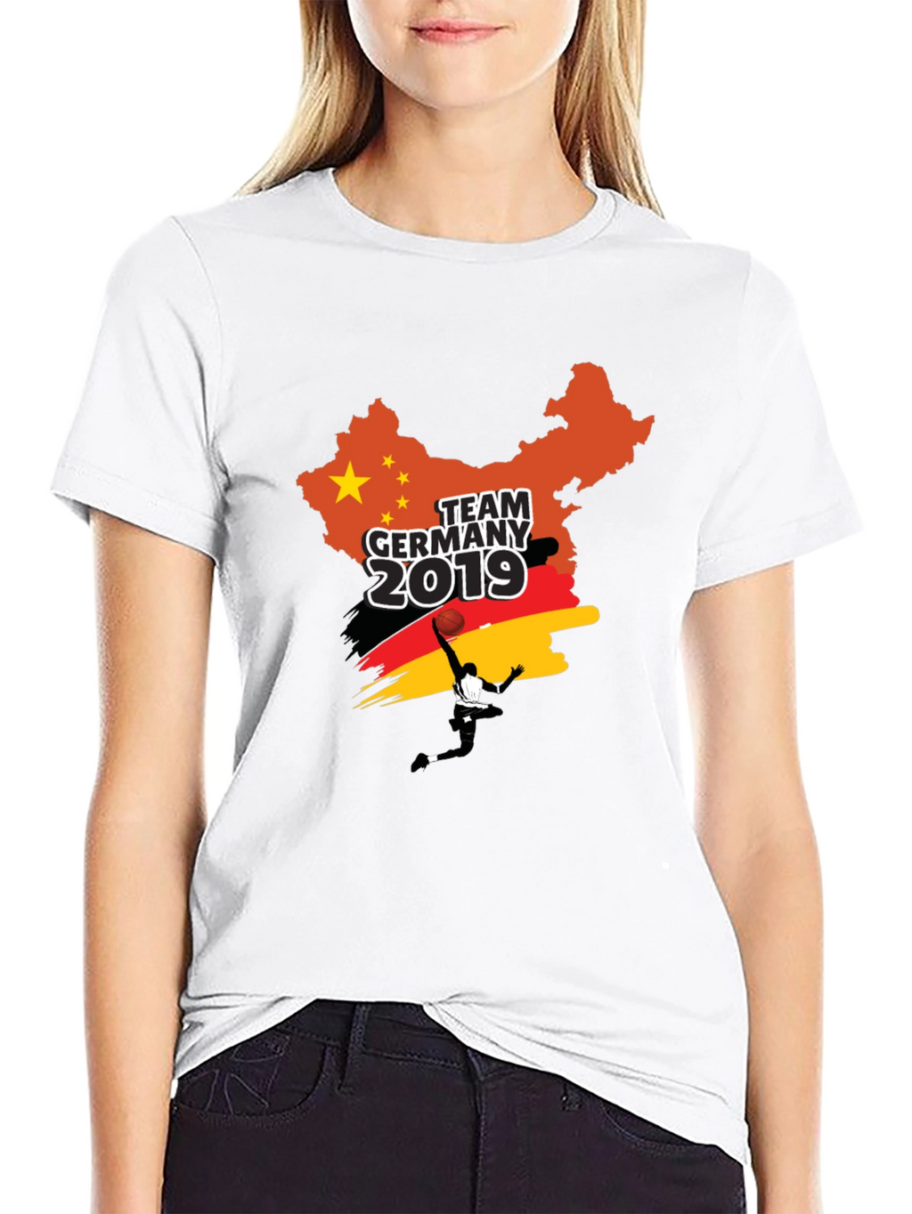 Team Germany 2019 Basketball Graphic T-Shirt