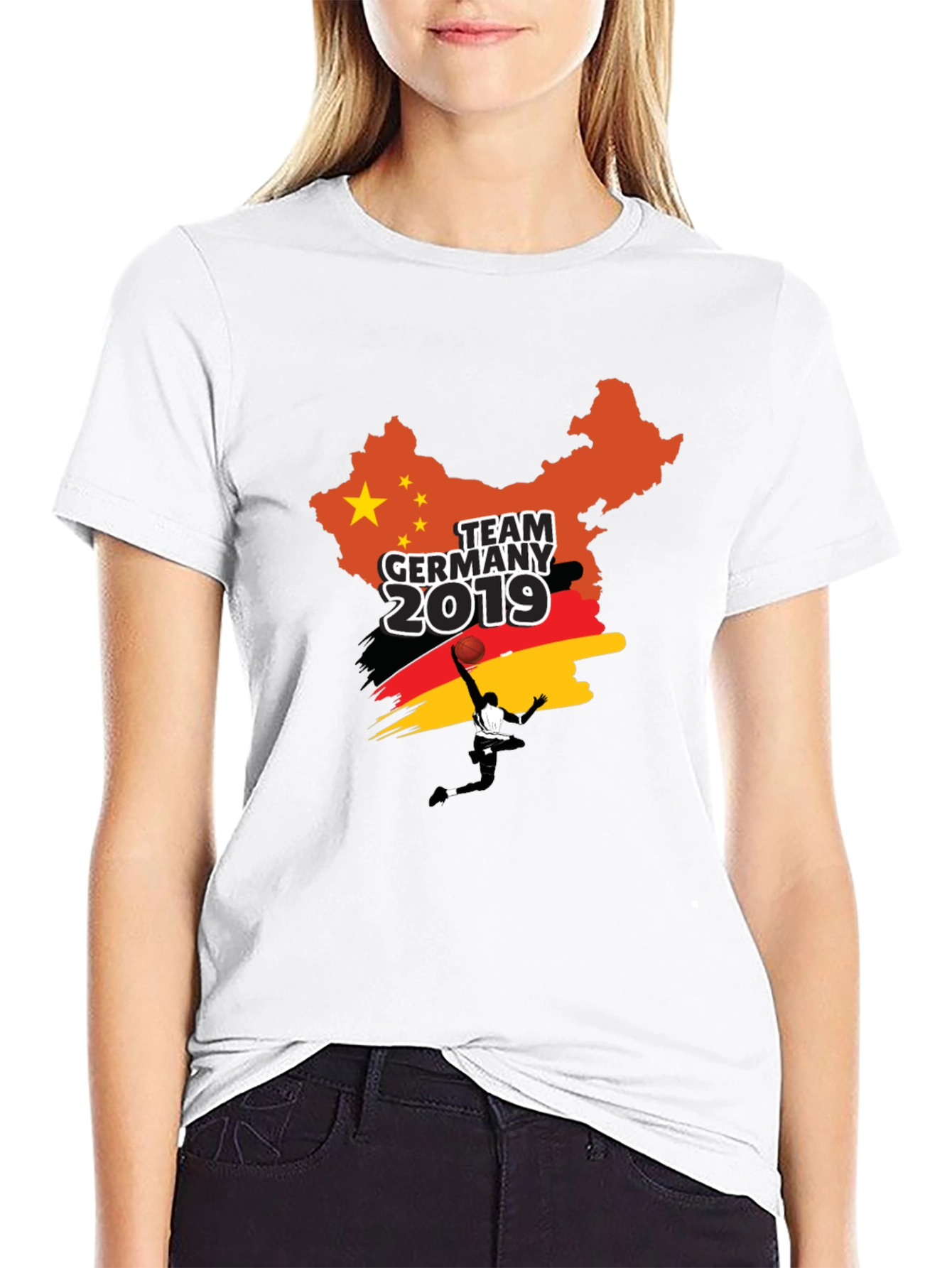 Team Germany 2019 Basketball Graphic T-Shirt