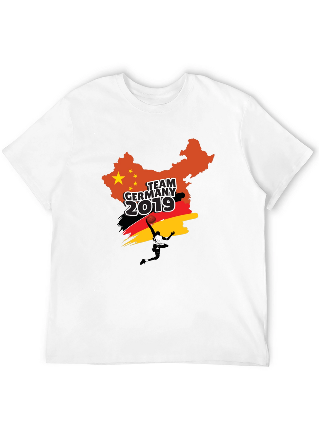 Team Germany 2019 Basketball Graphic T-Shirt