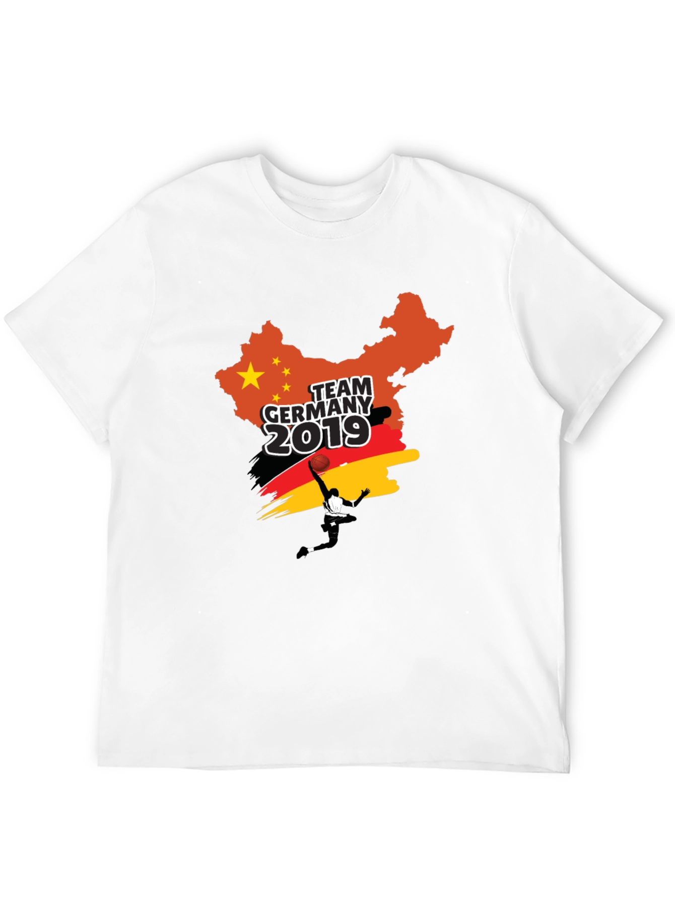Team Germany 2019 Basketball Graphic T-Shirt