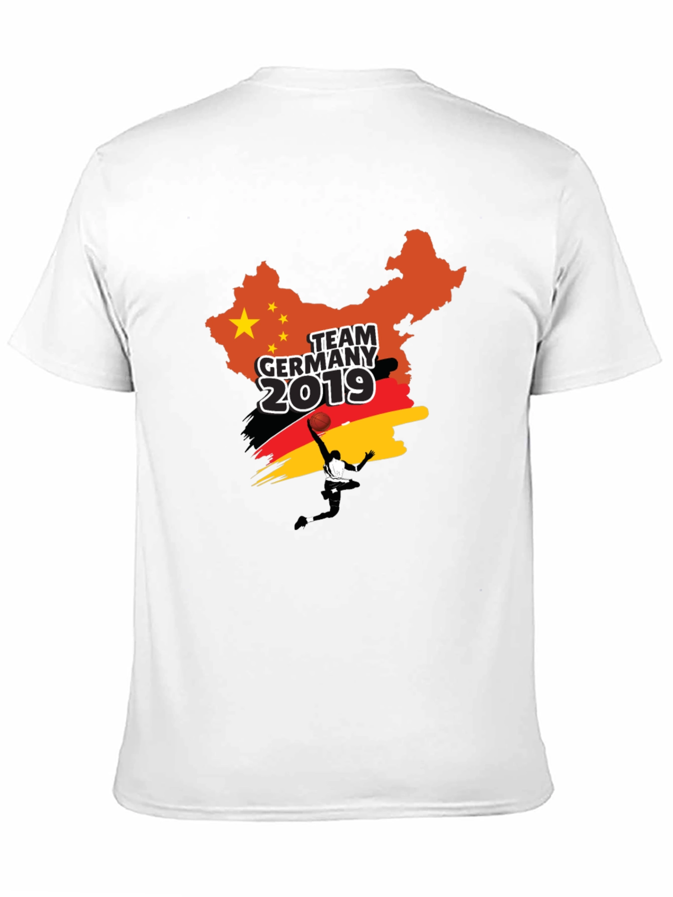 Team Germany 2019 Basketball Graphic T-Shirt