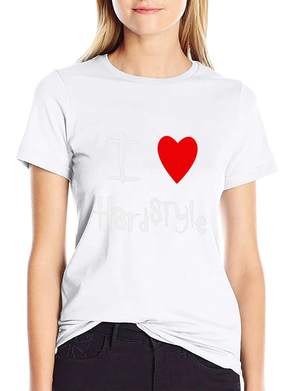 I Love Hardstyle Black T-Shirt