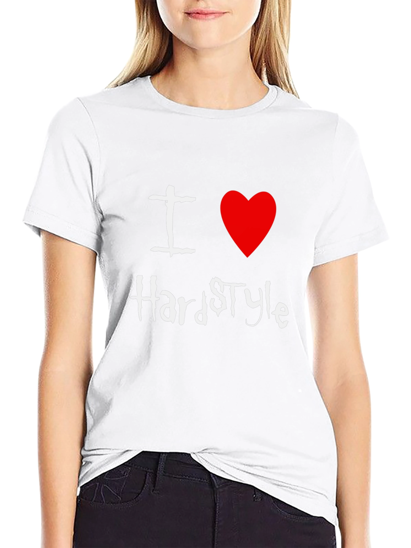 I Love Hardstyle Black T-Shirt