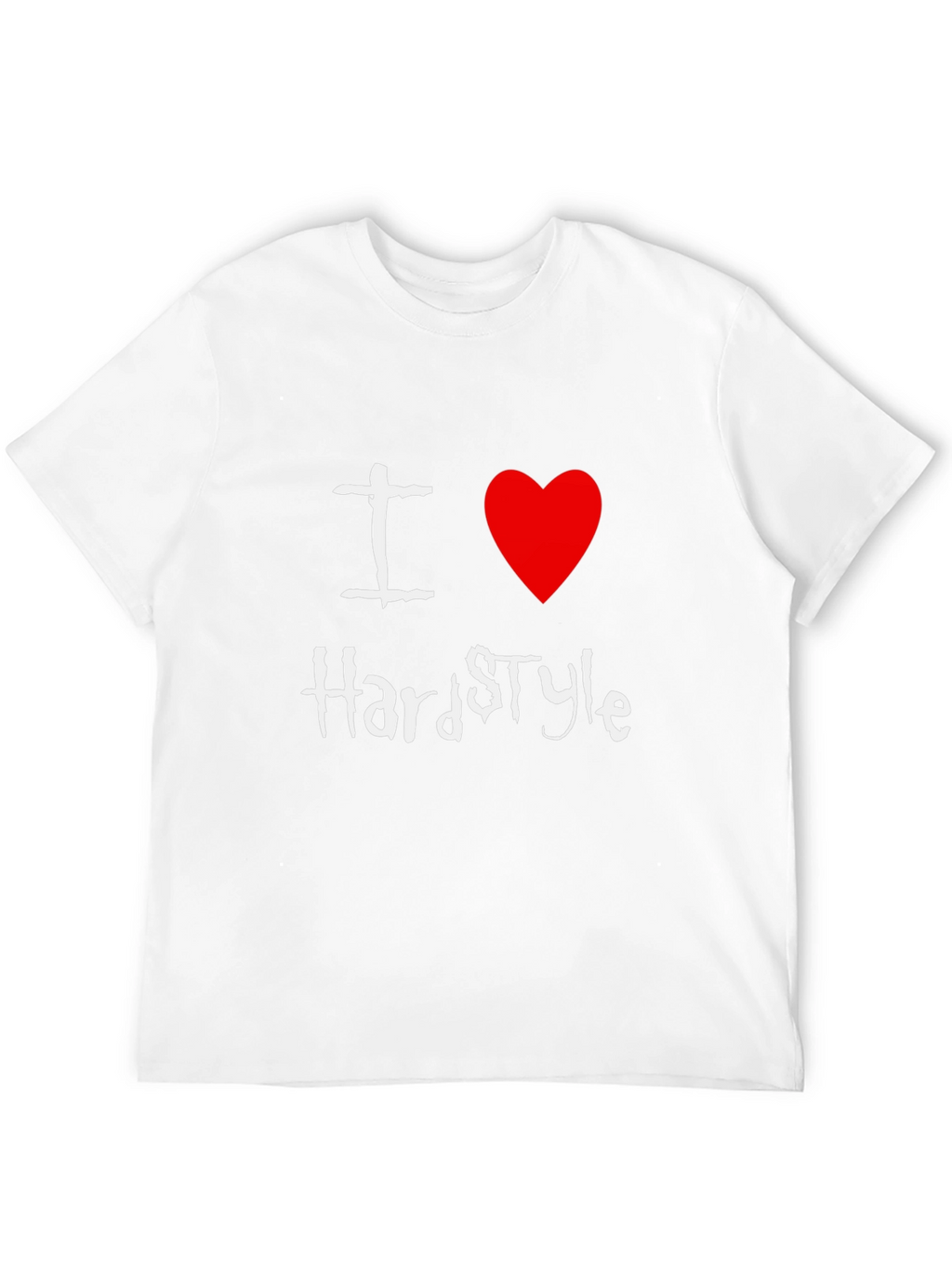 I Love Hardstyle Black T-Shirt