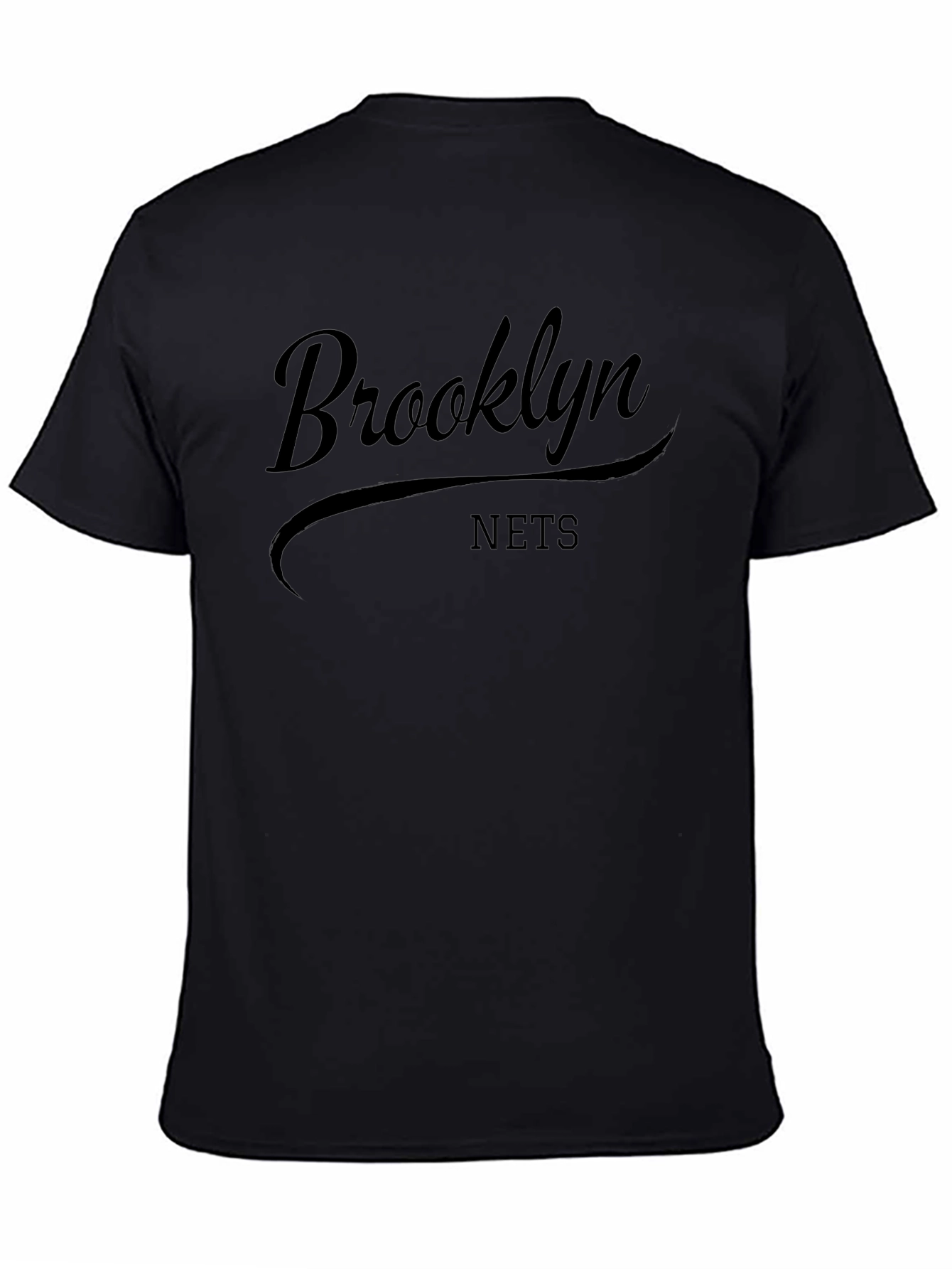 Brooklyn Nets Black Graphic Tee
