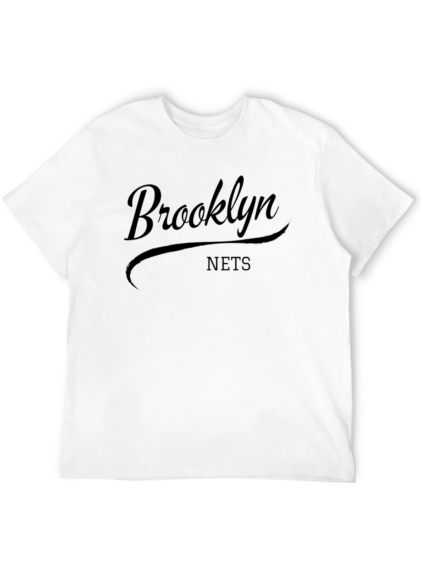 Brooklyn Nets Black Graphic Tee