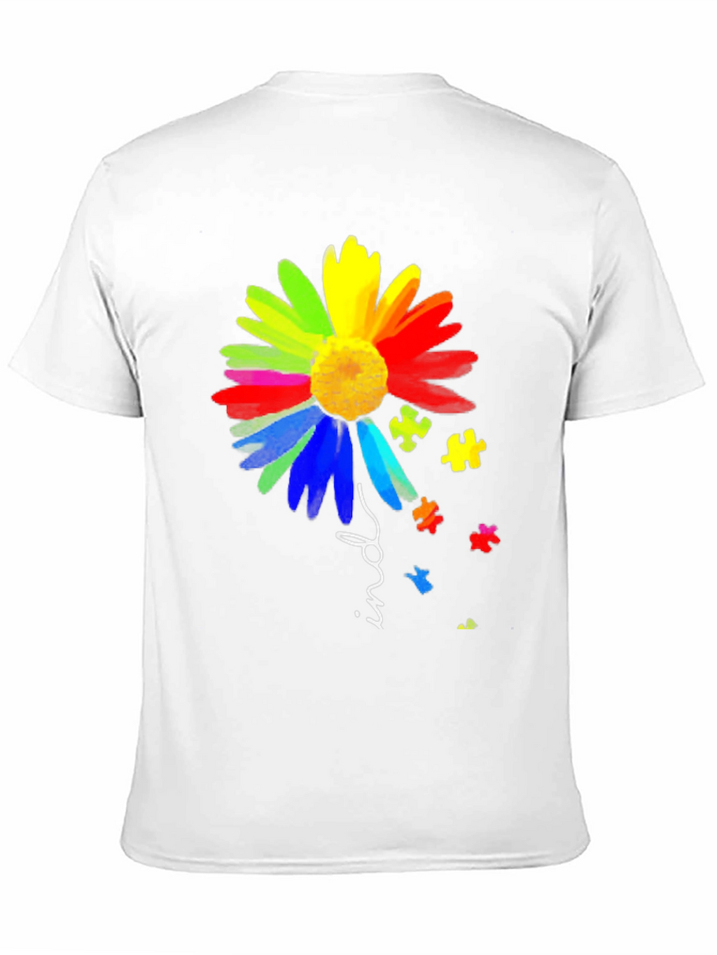 Autism Awareness Kind Flower Graphic Tee