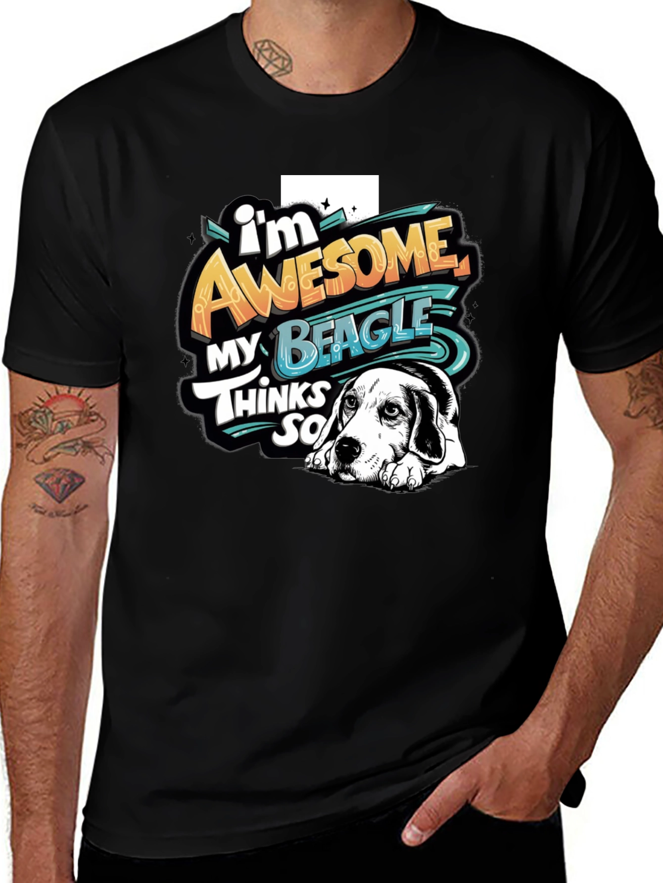 Awesome Beagle T-Shirt - Dog Lover Tee
