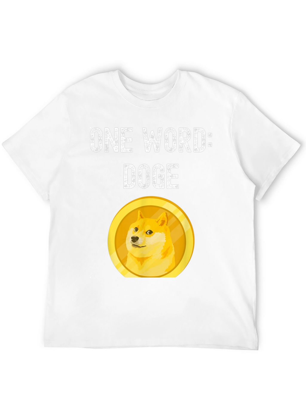 Doge Coin Crypto Meme Graphic T-Shirt