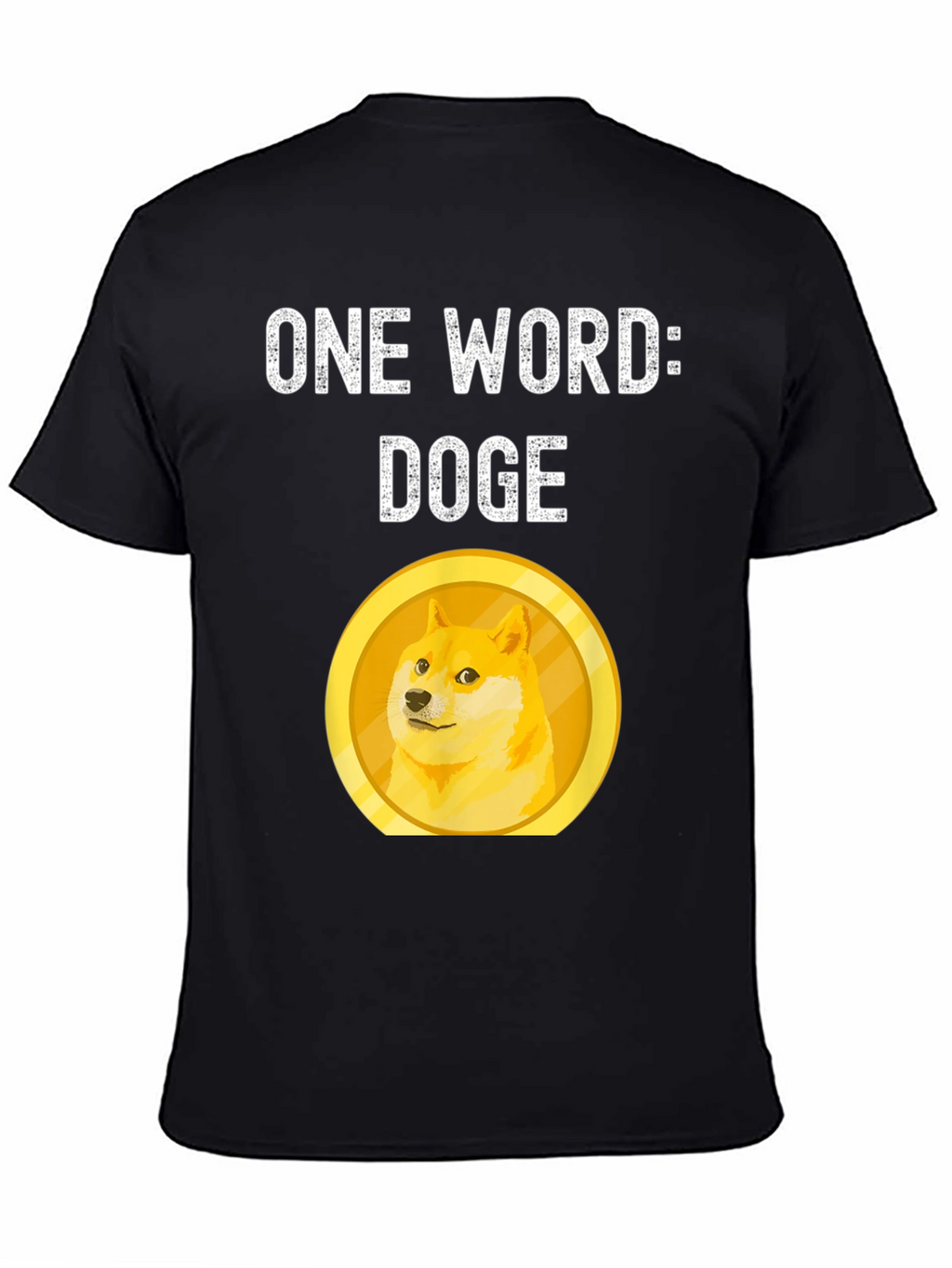 Doge Coin Crypto Meme Graphic T-Shirt