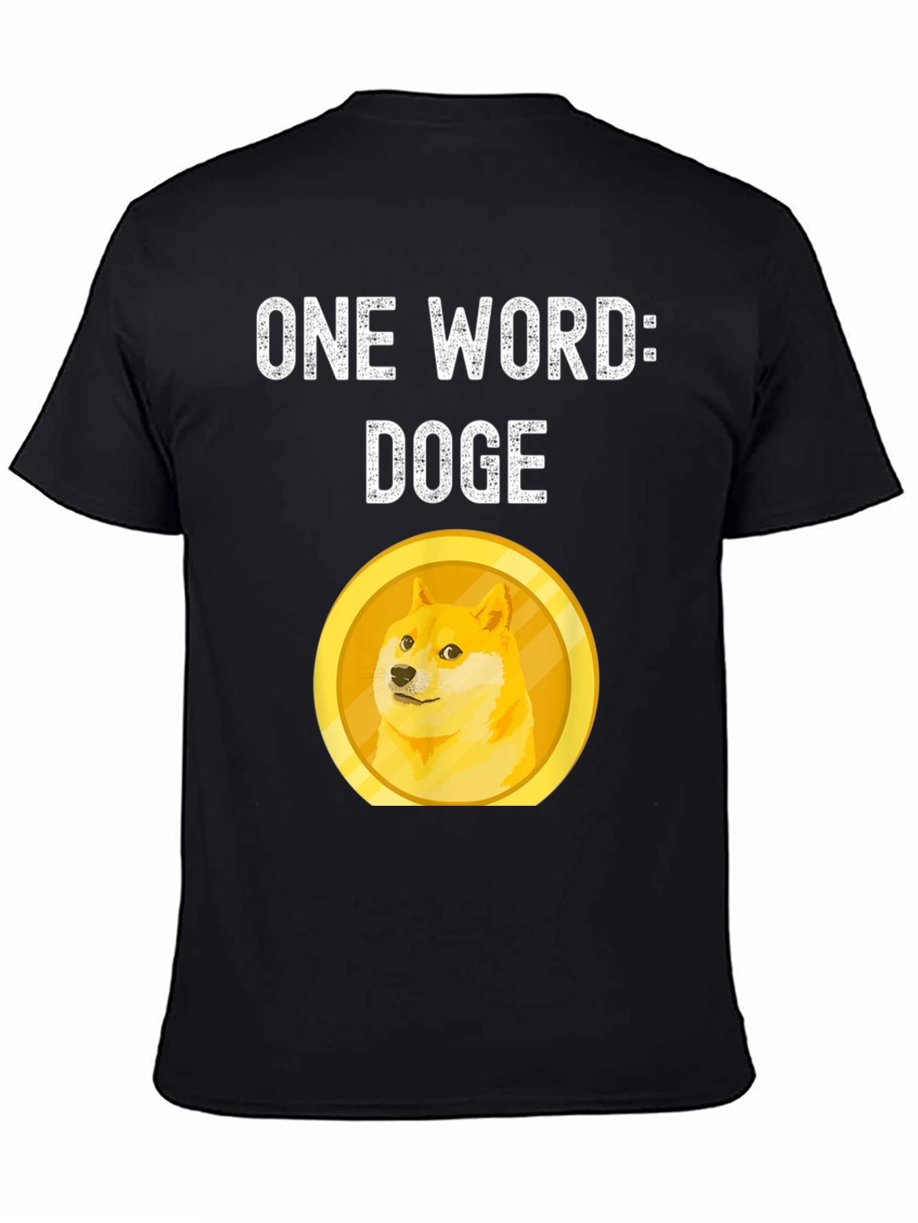 Doge Coin Crypto Meme Graphic T-Shirt