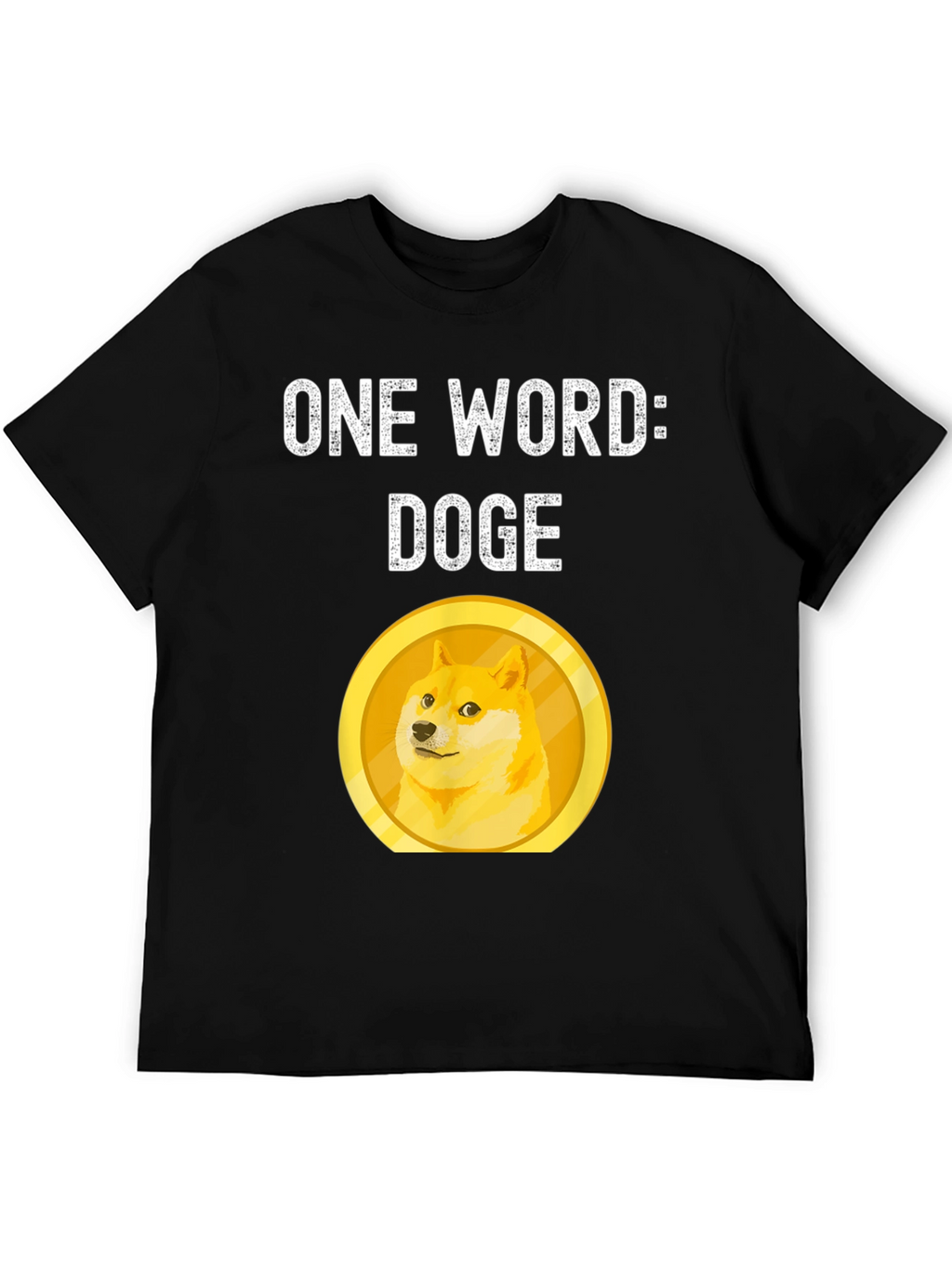Doge Coin Crypto Meme Graphic T-Shirt