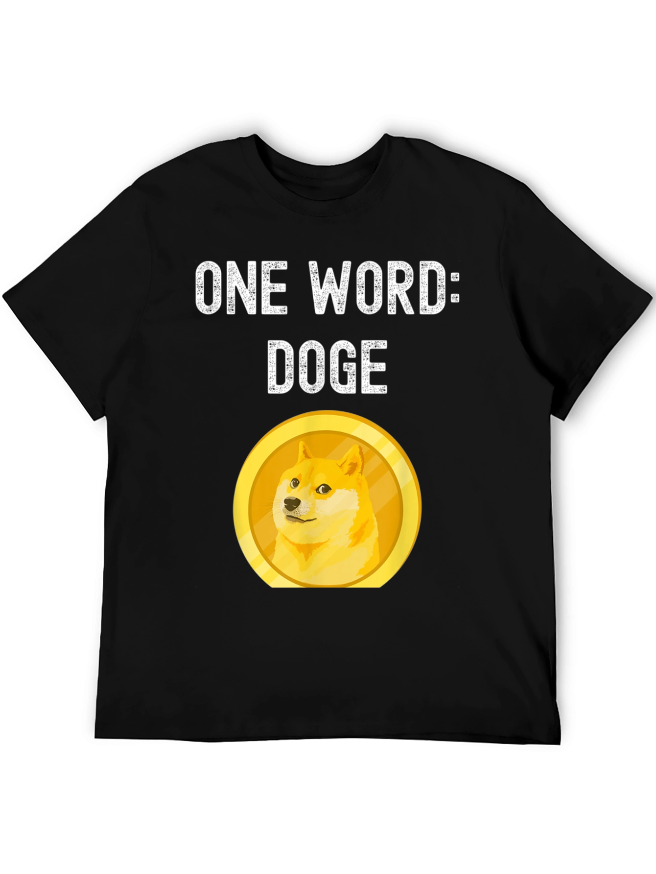 Doge Coin Crypto Meme Graphic T-Shirt