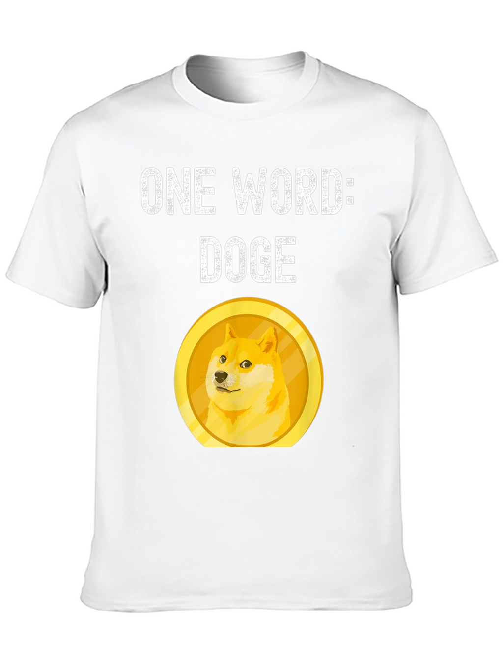 Doge Coin Crypto Meme Graphic T-Shirt