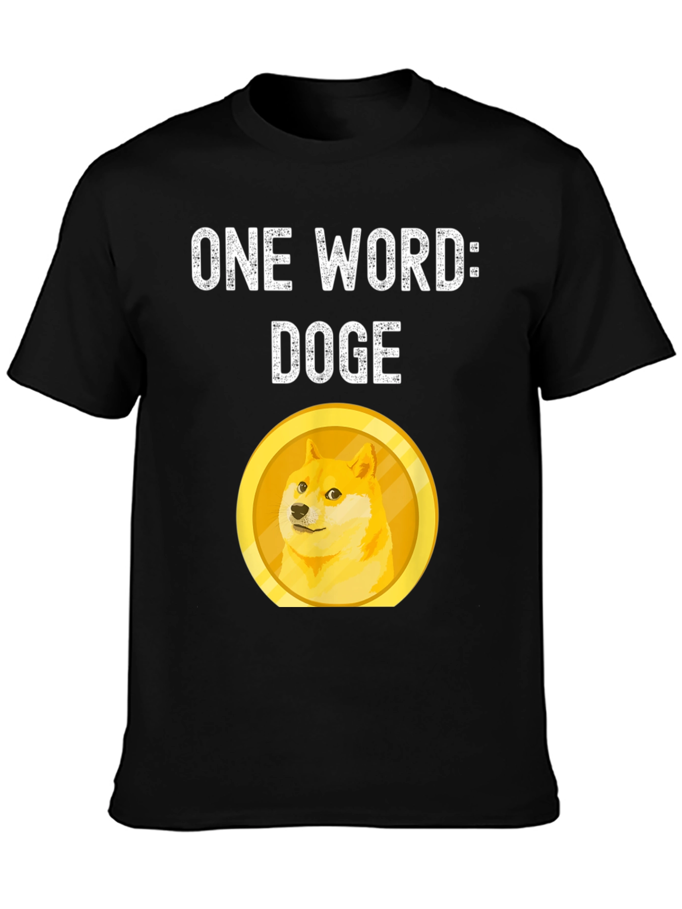 Doge Coin Crypto Meme Graphic T-Shirt
