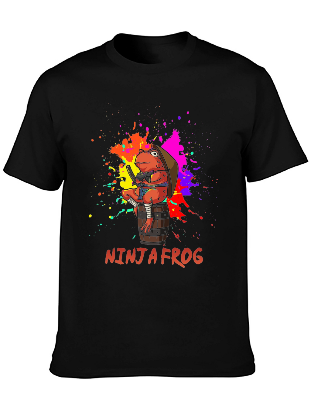 Ninja Frog Graphic T-Shirt
