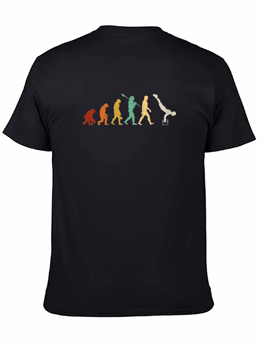 Evolution of Man T-Shirt - Handstand Gymnast