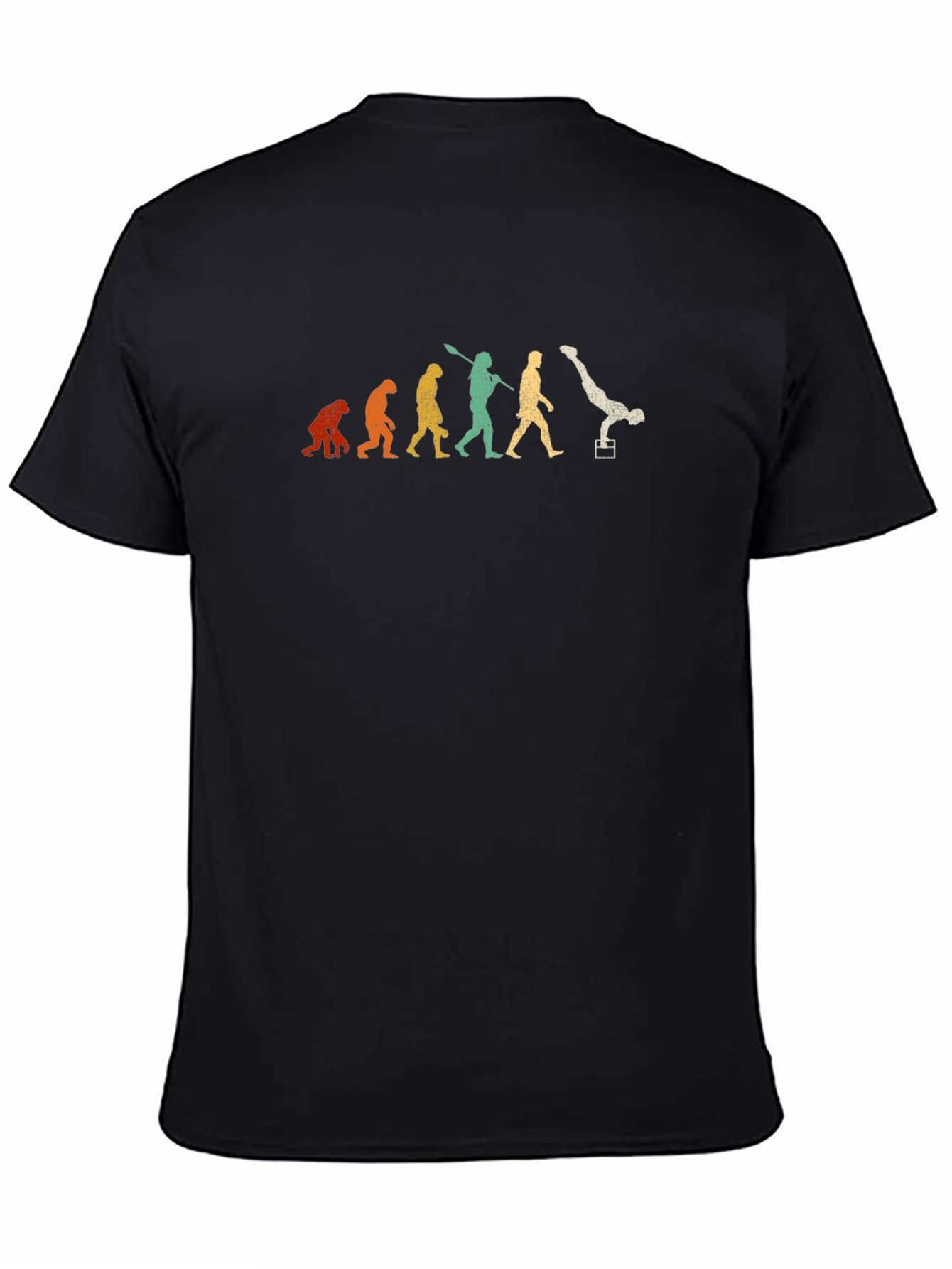 Evolution of Man T-Shirt - Handstand Gymnast
