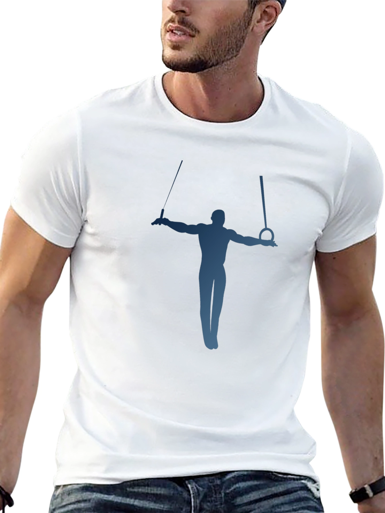 Gymnastics Rings T-Shirt - Artistic Athlete Tee