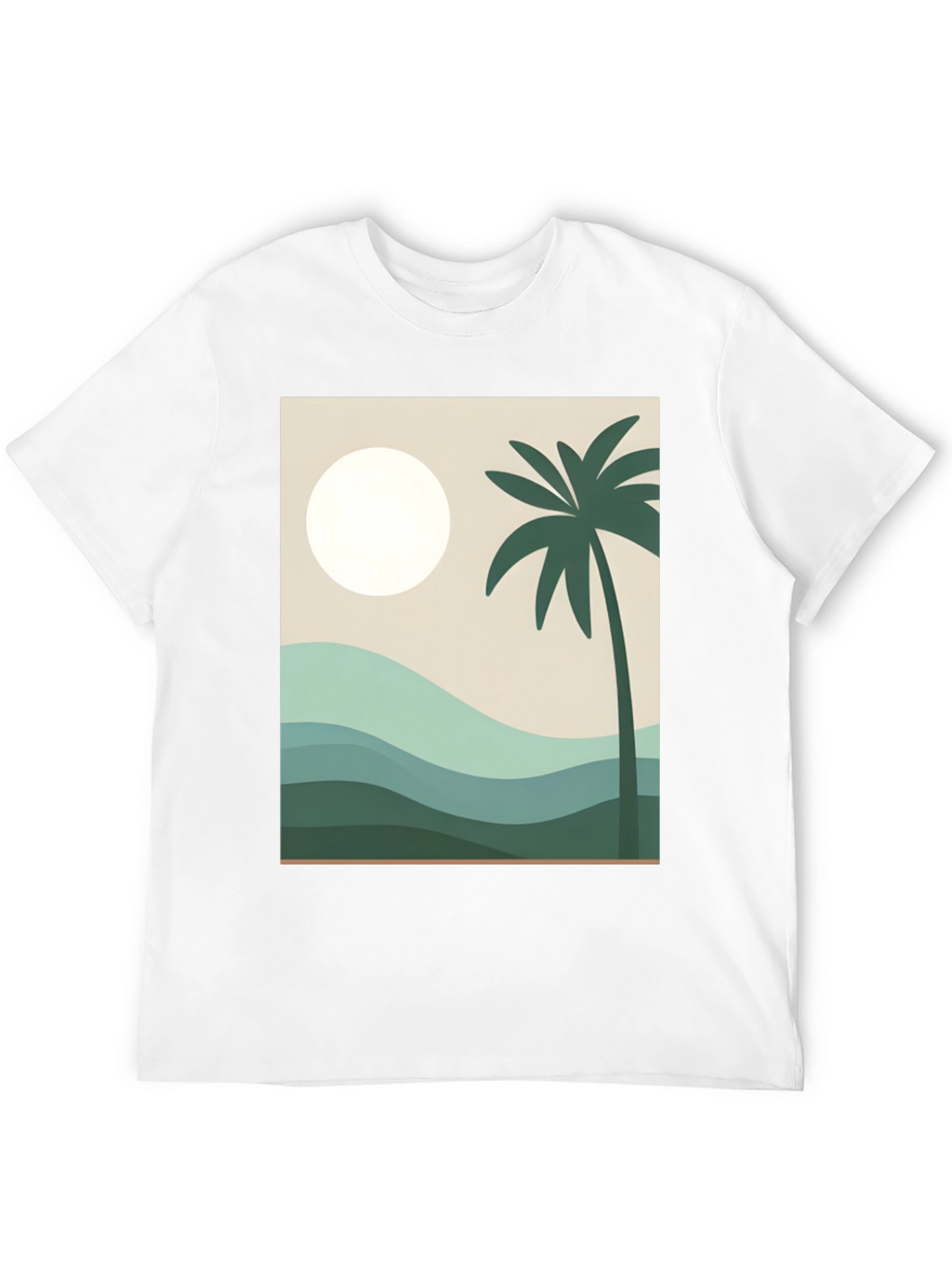 Tropical Palm Tee - Island Vibes T-Shirt