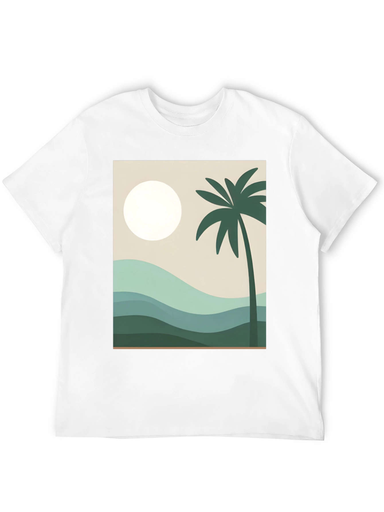 Tropical Palm Tee - Island Vibes T-Shirt