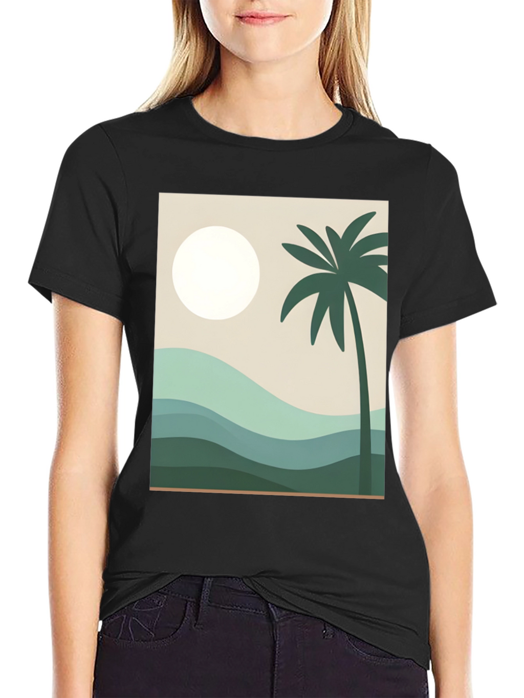 Tropical Palm Tee - Island Vibes T-Shirt