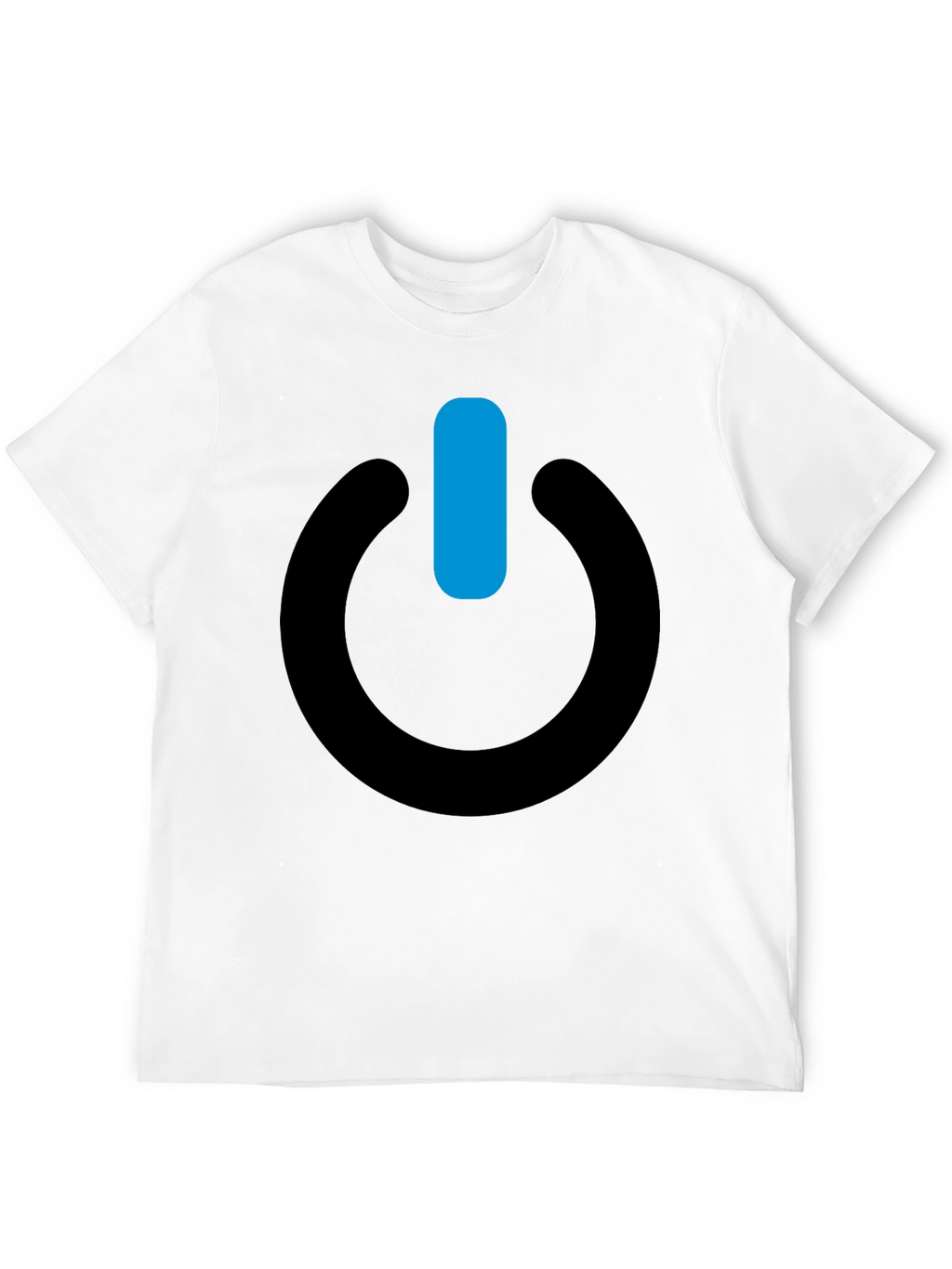 Power On Black T-Shirt - Stylish & Comfortable