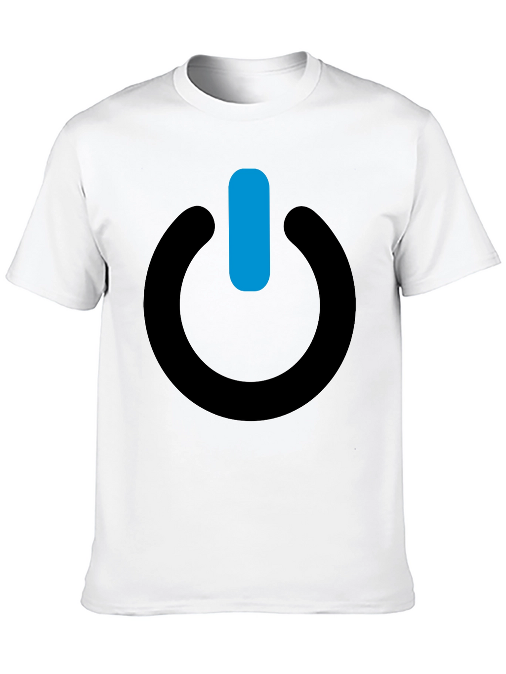 Power On Black T-Shirt - Stylish & Comfortable
