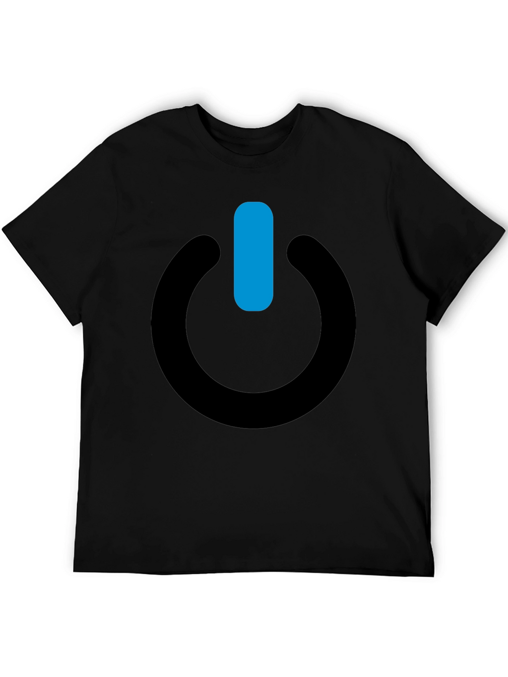 Power On Black T-Shirt - Stylish & Comfortable