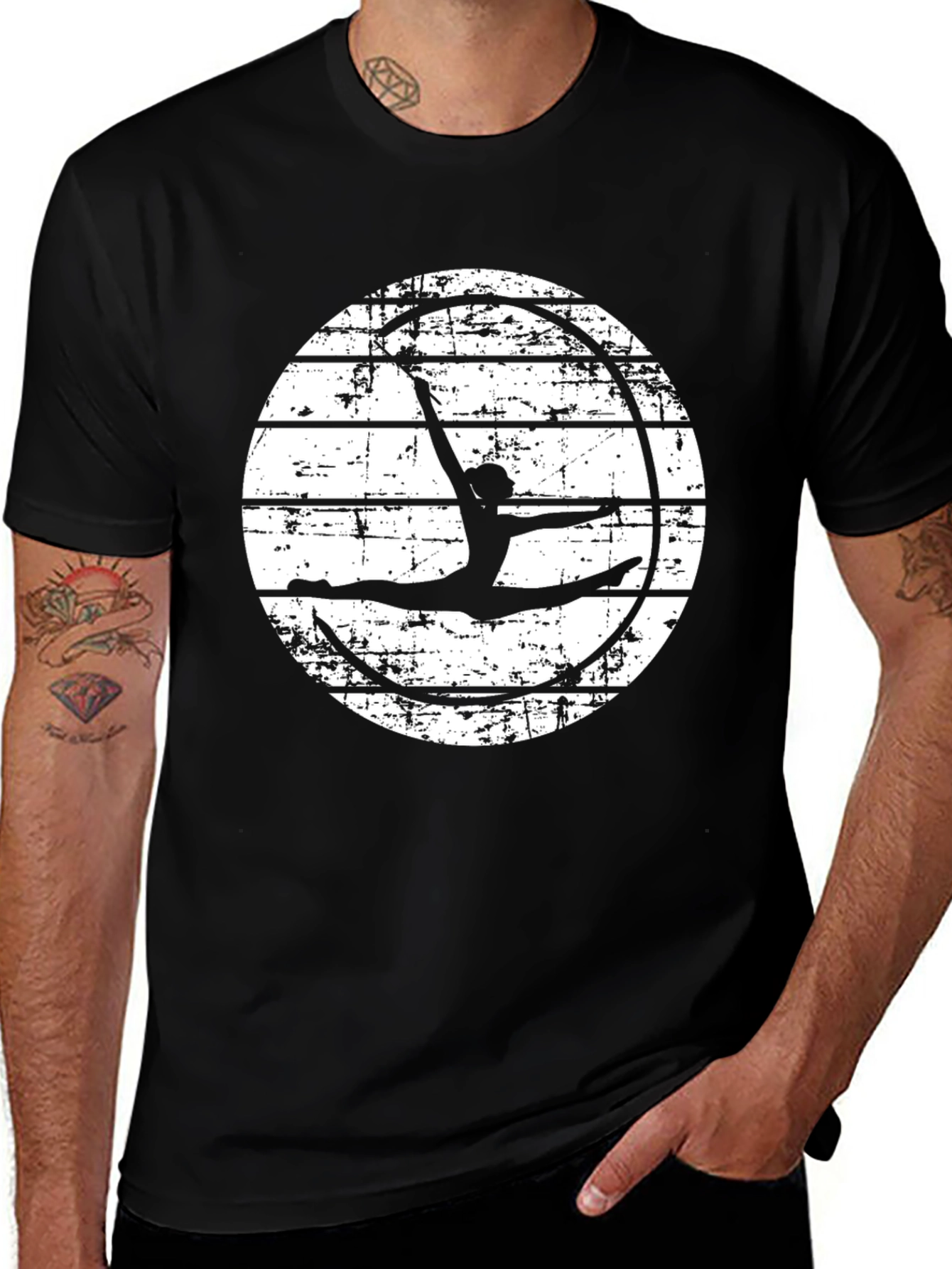 Gymnast T-Shirt - Vintage Style Aerialist Tee