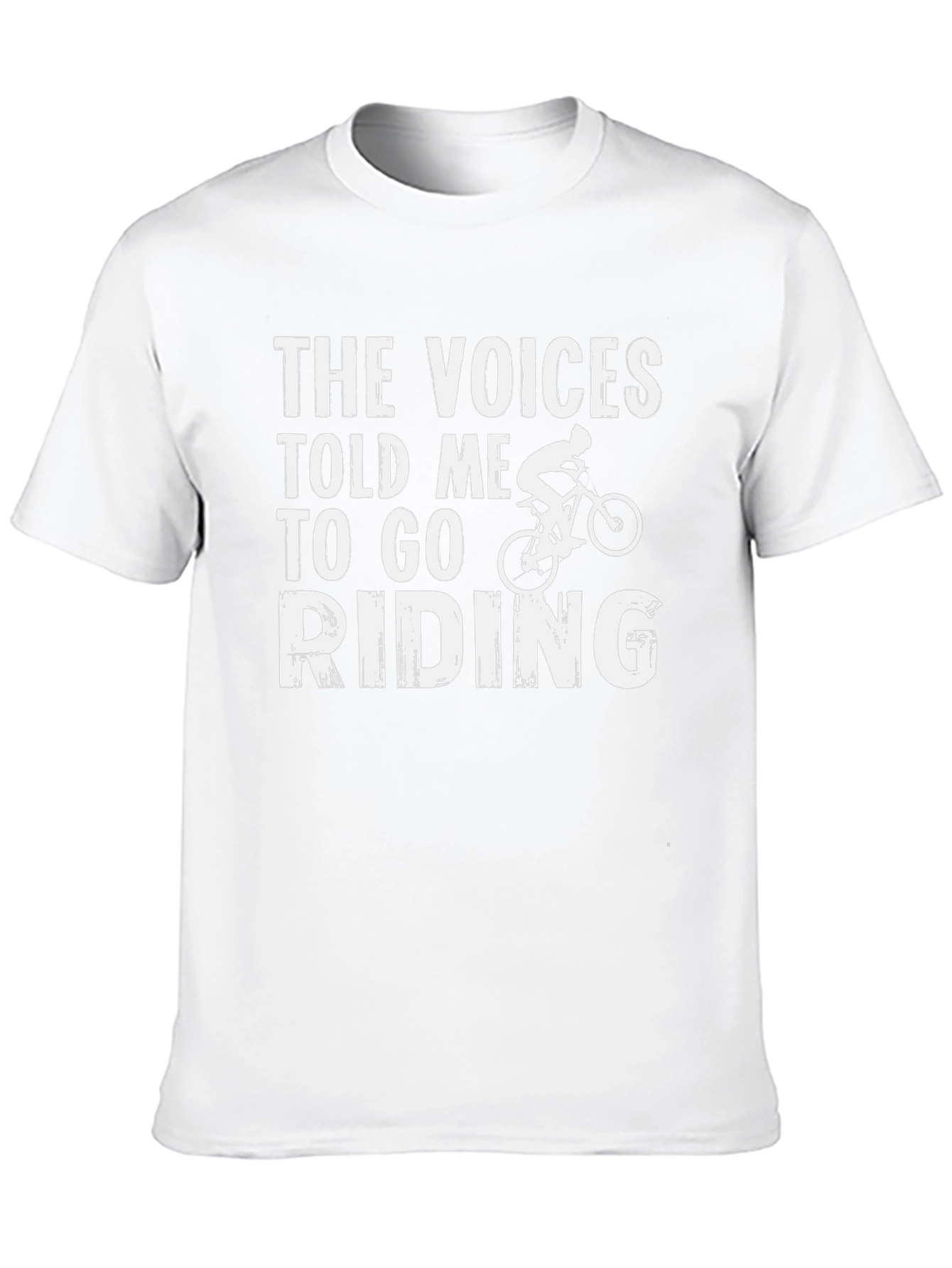 The Voices Told Me To Go Riding T-Shirt
