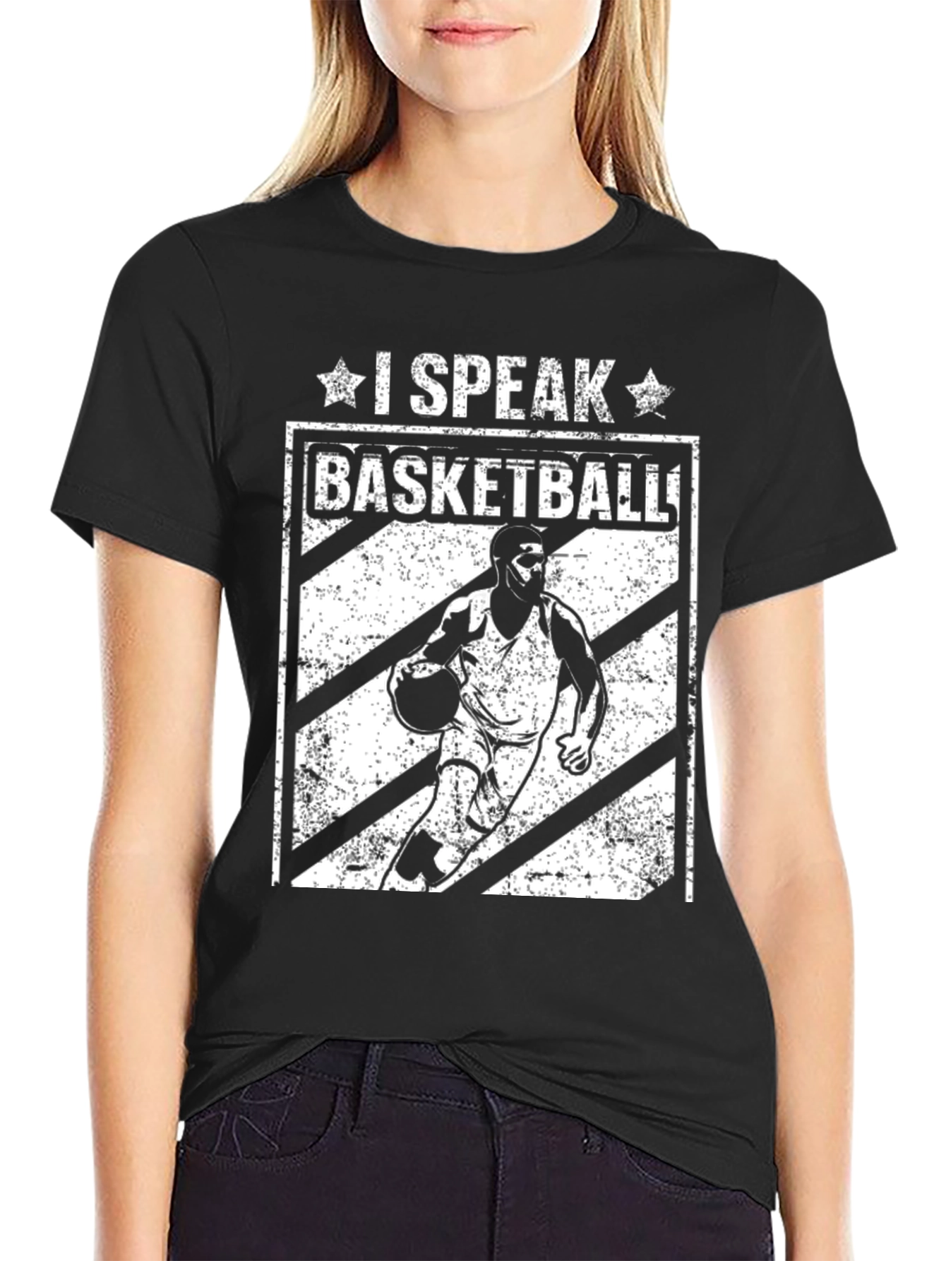 I Speak Basketball Graphic T-Shirt