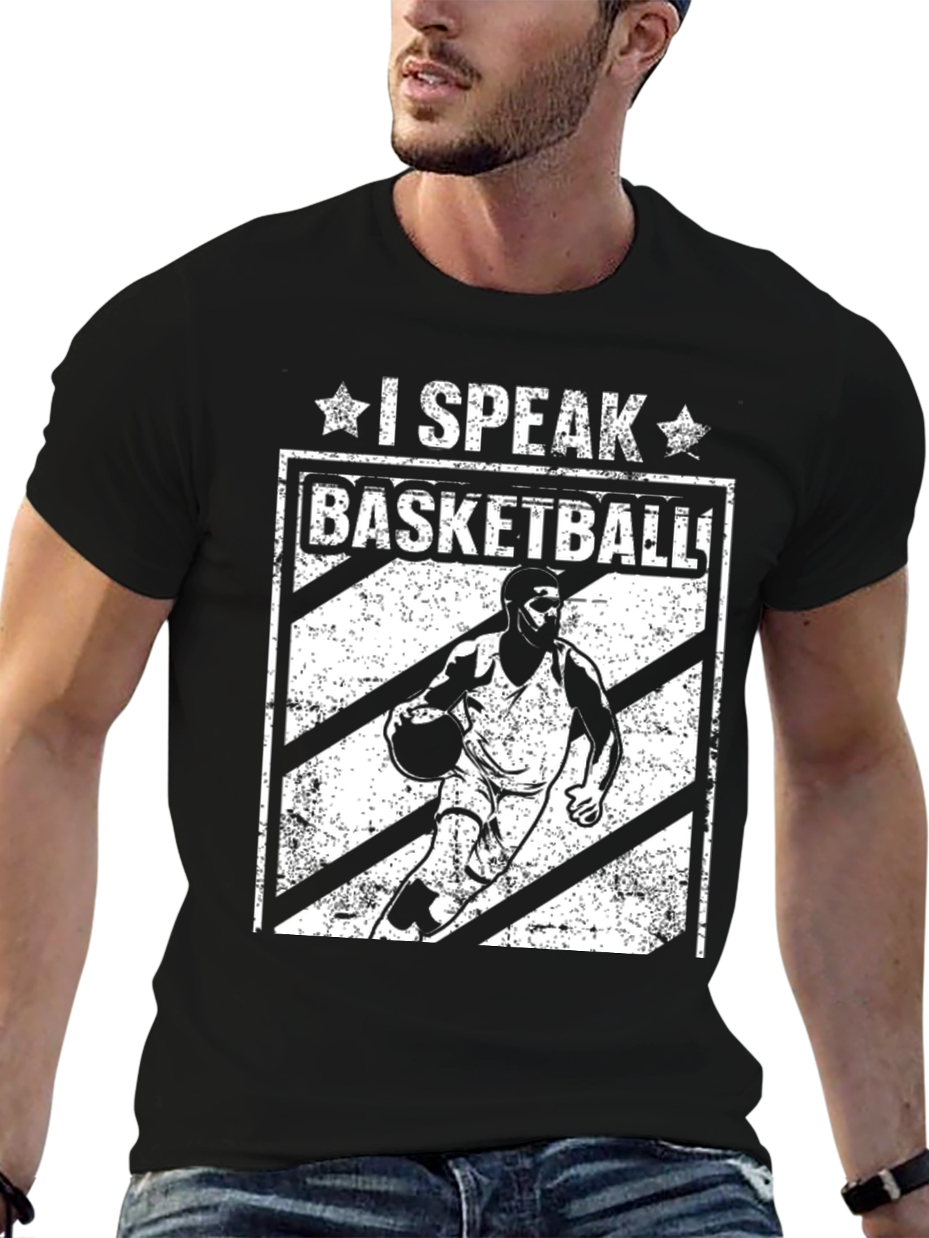 I Speak Basketball Graphic T-Shirt