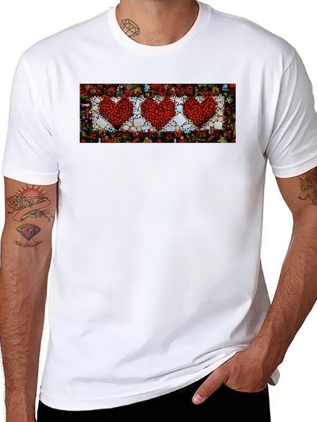 Mosaic Heart T-Shirt