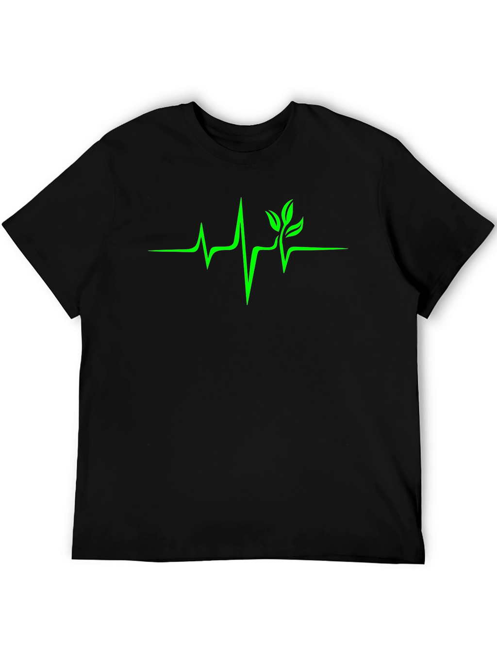Natures Pulse Mens Black Graphic Tee