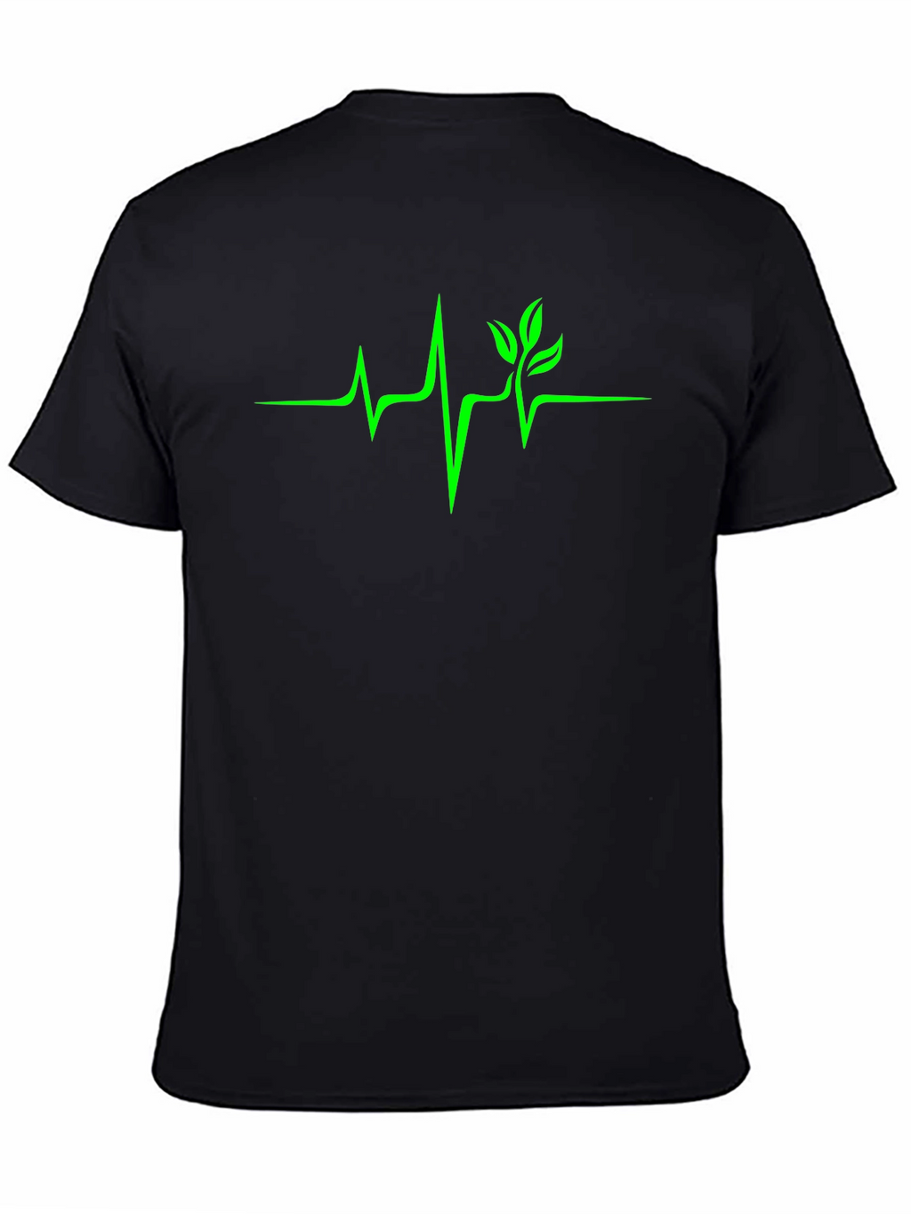 Natures Pulse Mens Black Graphic Tee