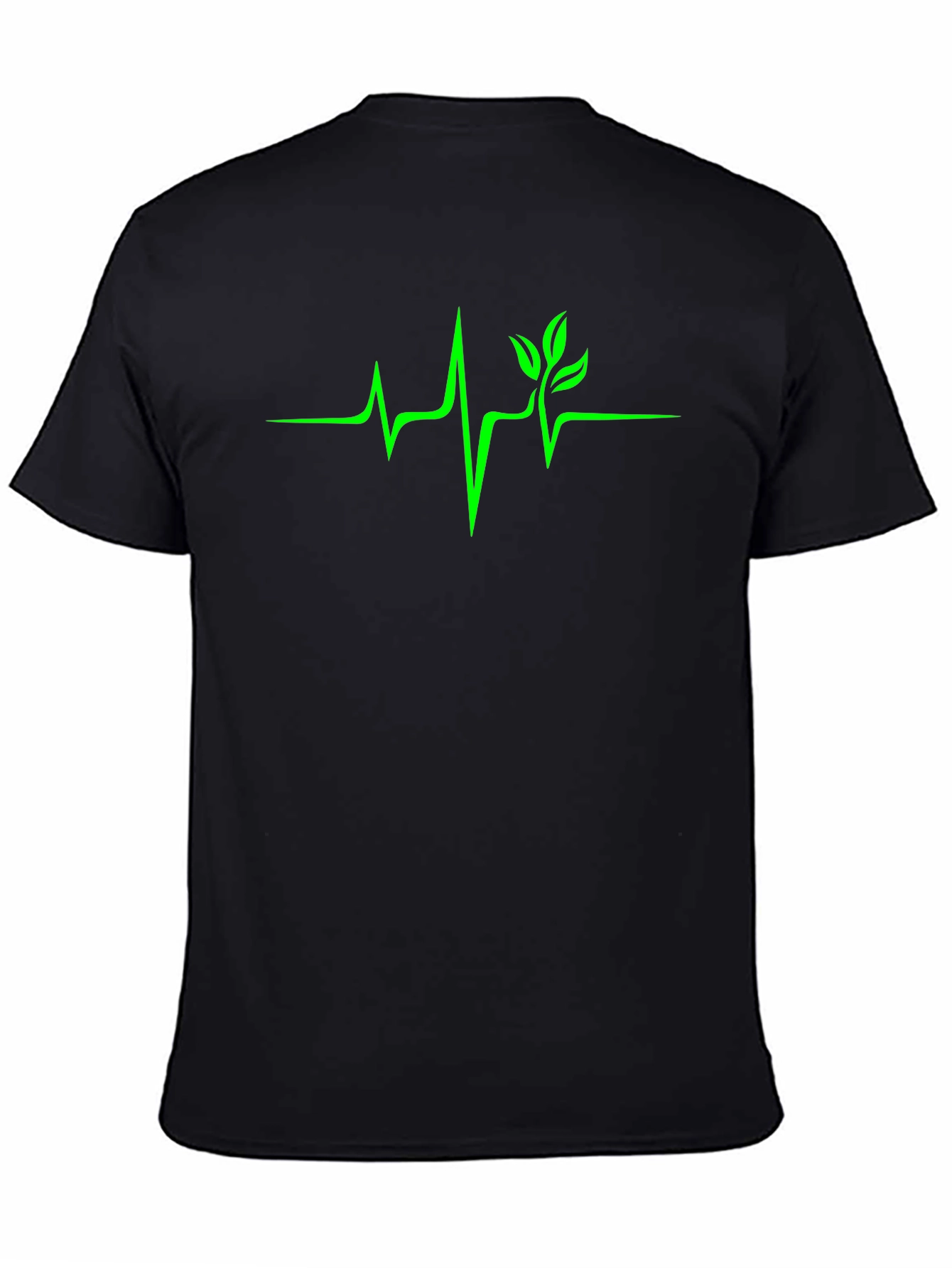 Natures Pulse Mens Black Graphic Tee