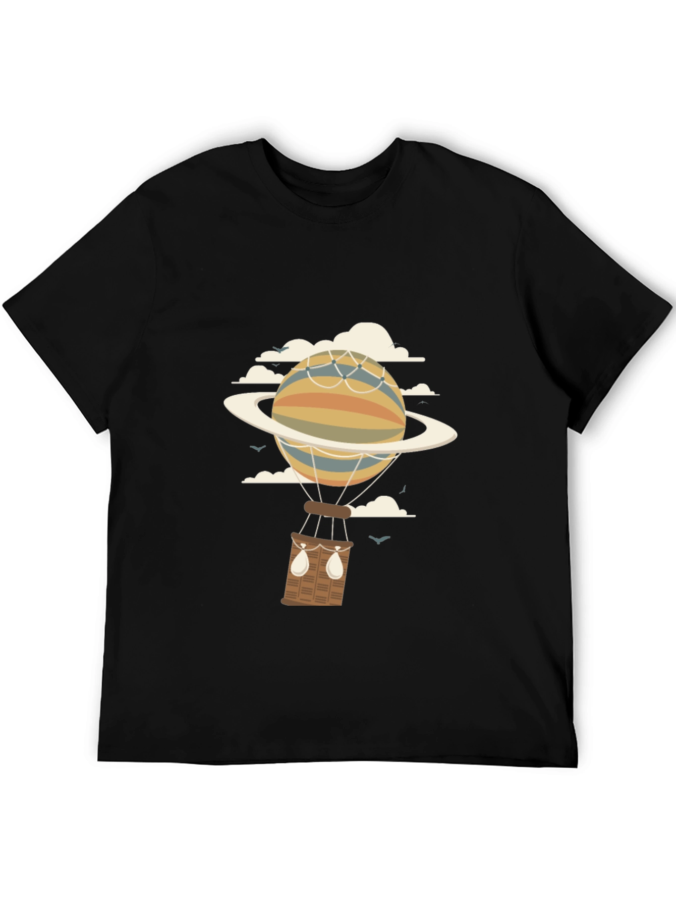 Planet Hot Air Balloon Graphic Tee