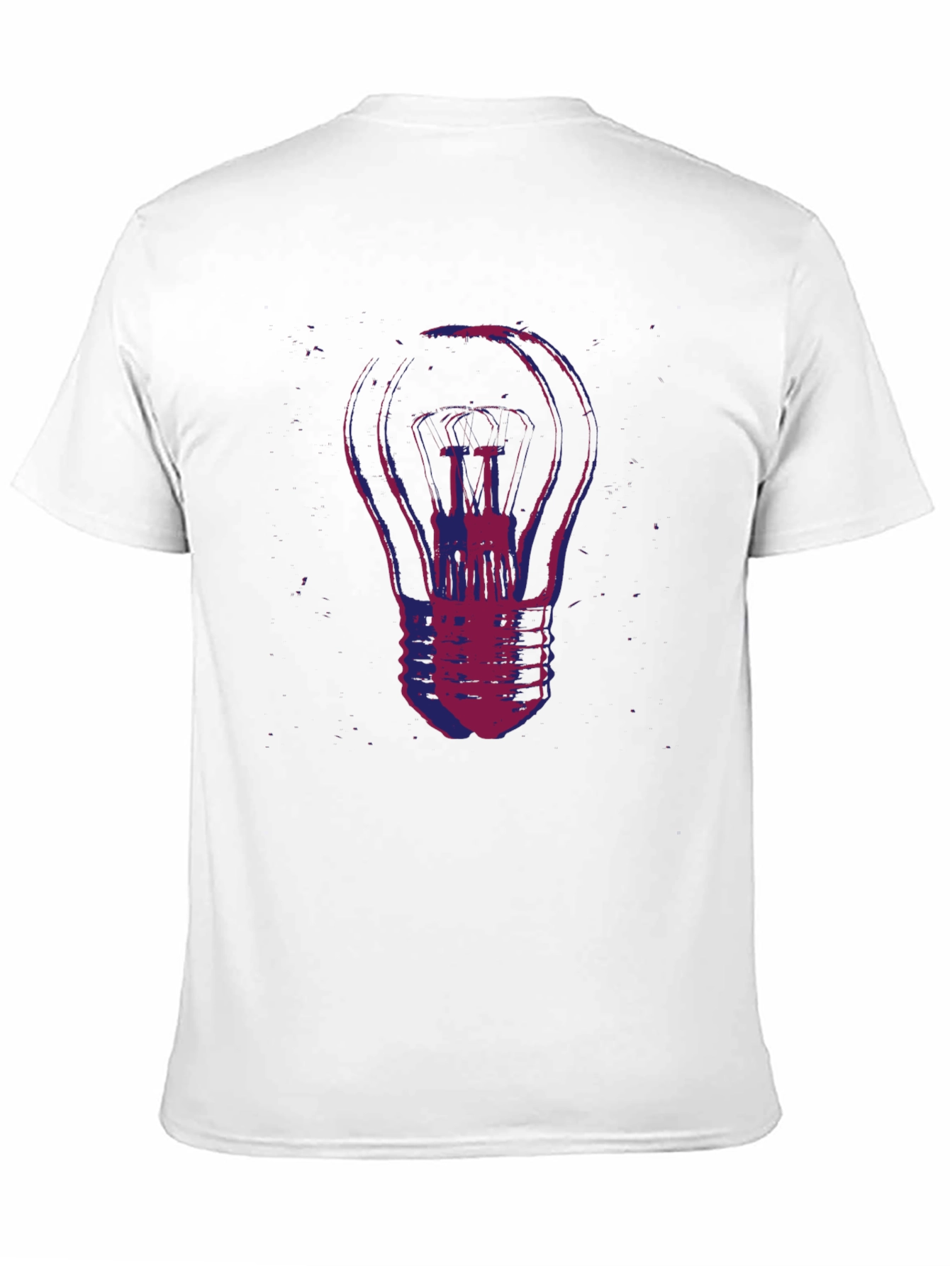 Light Bulb Graphic Tee - Unique Design