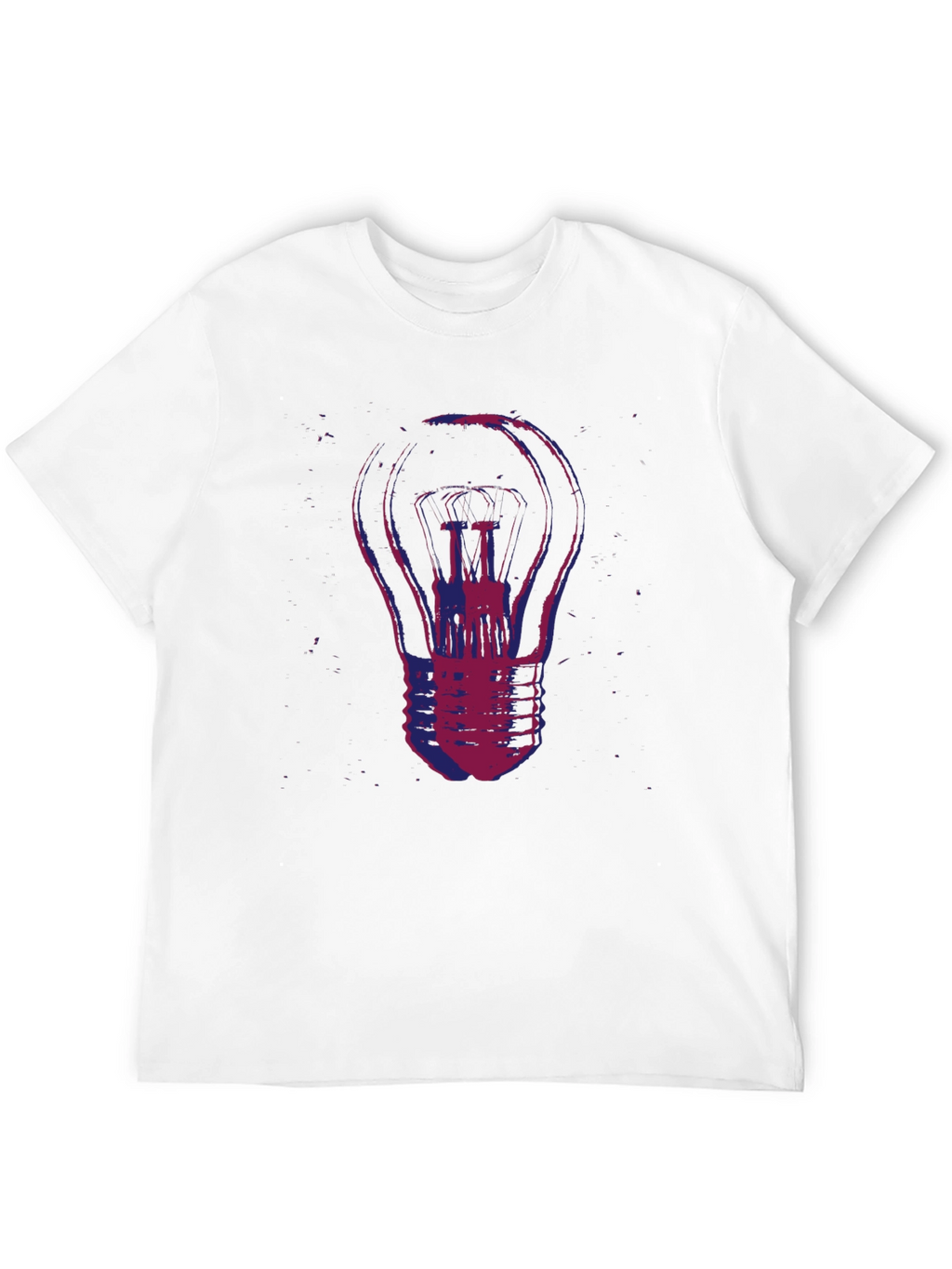 Light Bulb Graphic Tee - Unique Design