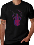 Light Bulb Graphic Tee - Unique Design