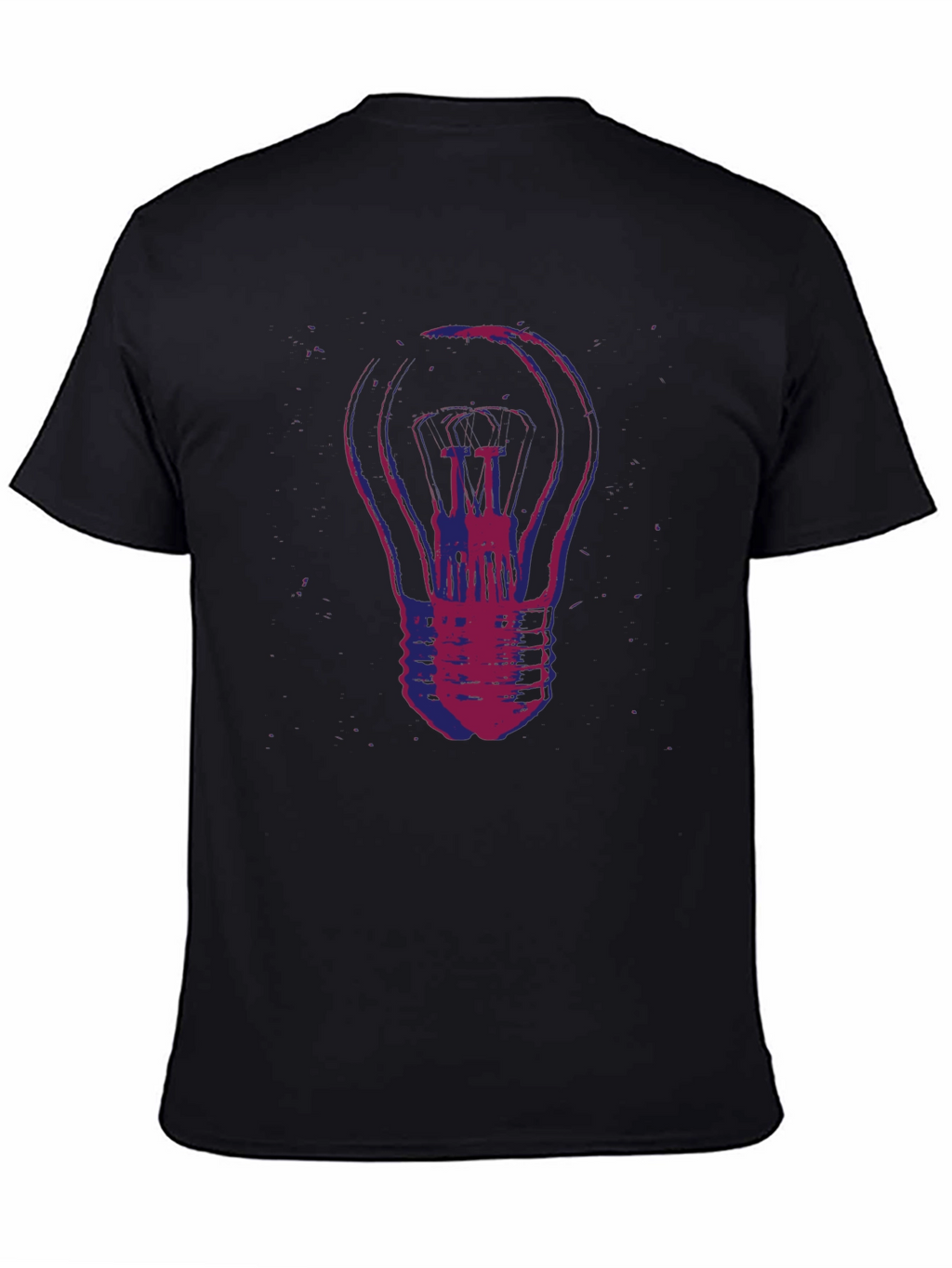 Light Bulb Graphic Tee - Unique Design