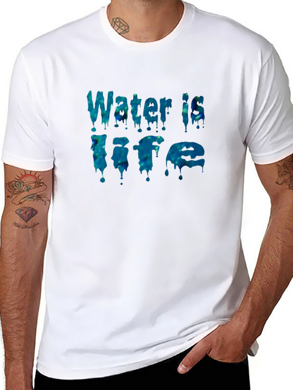 Water Is Life Graphic Tee