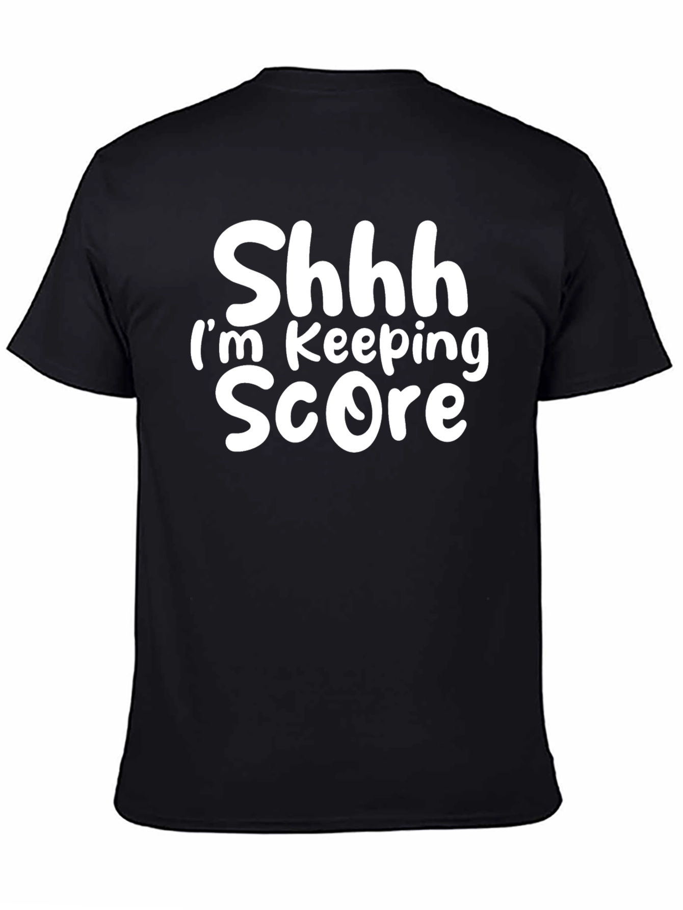 Shhh Im Keeping Score Graphic Tee