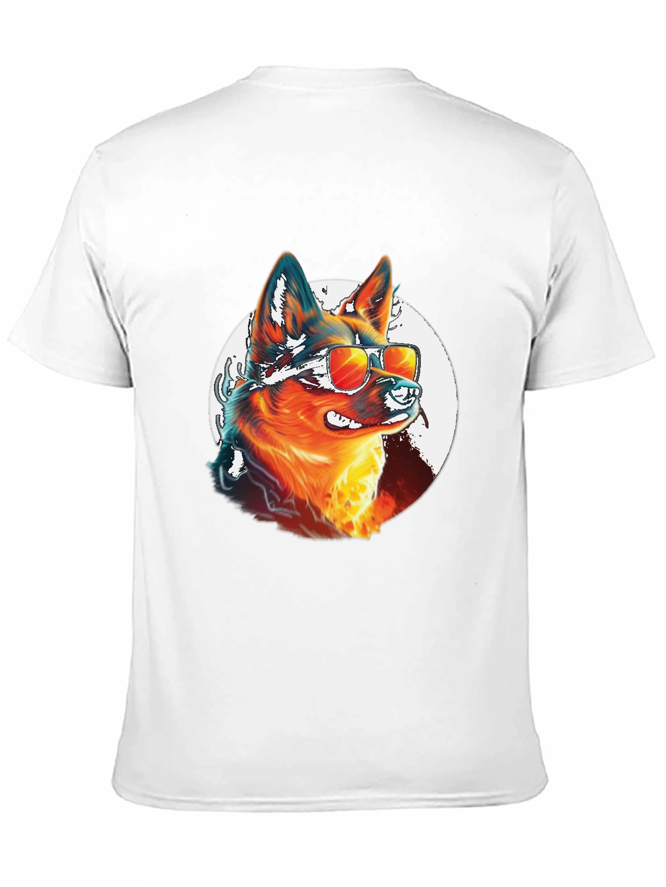 Cool Dog Graphic Tee - Unique Canine Design
