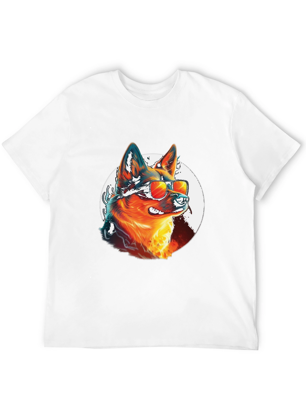 Cool Dog Graphic Tee - Unique Canine Design